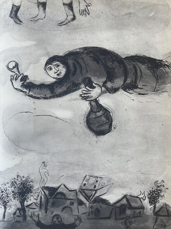 Marc Chagall, Composition, Contes de Boccace, Verve: Revue Artistique et Littéraire, Limited Edition Lithograph