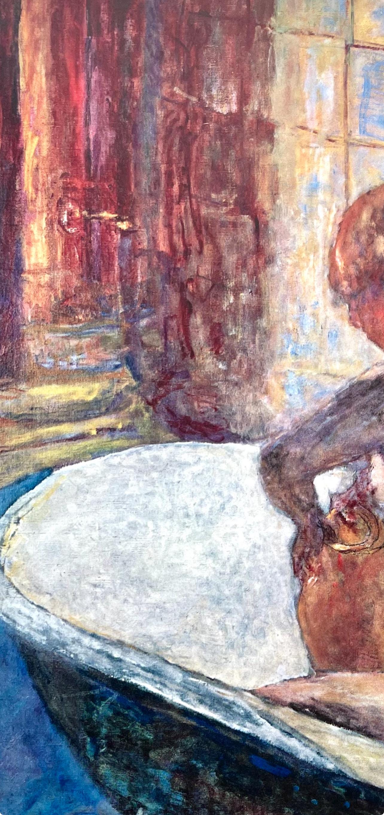 Pierre Bonnard, Composition, Derrière le miroir, Limited Edition Lithograph
