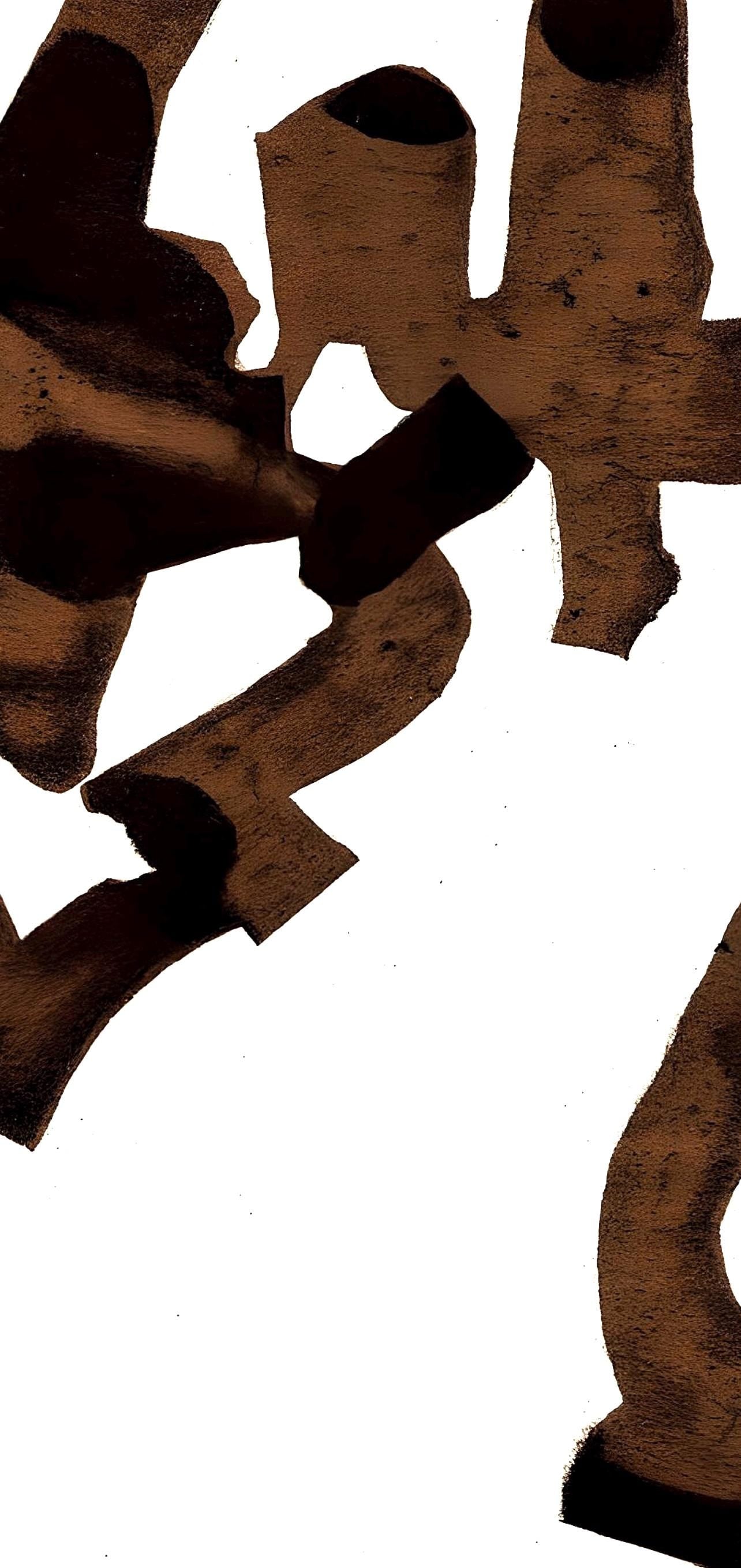 Eduardo Chillida, Composition, Derrière le miroir, Limited Edition Lithograph