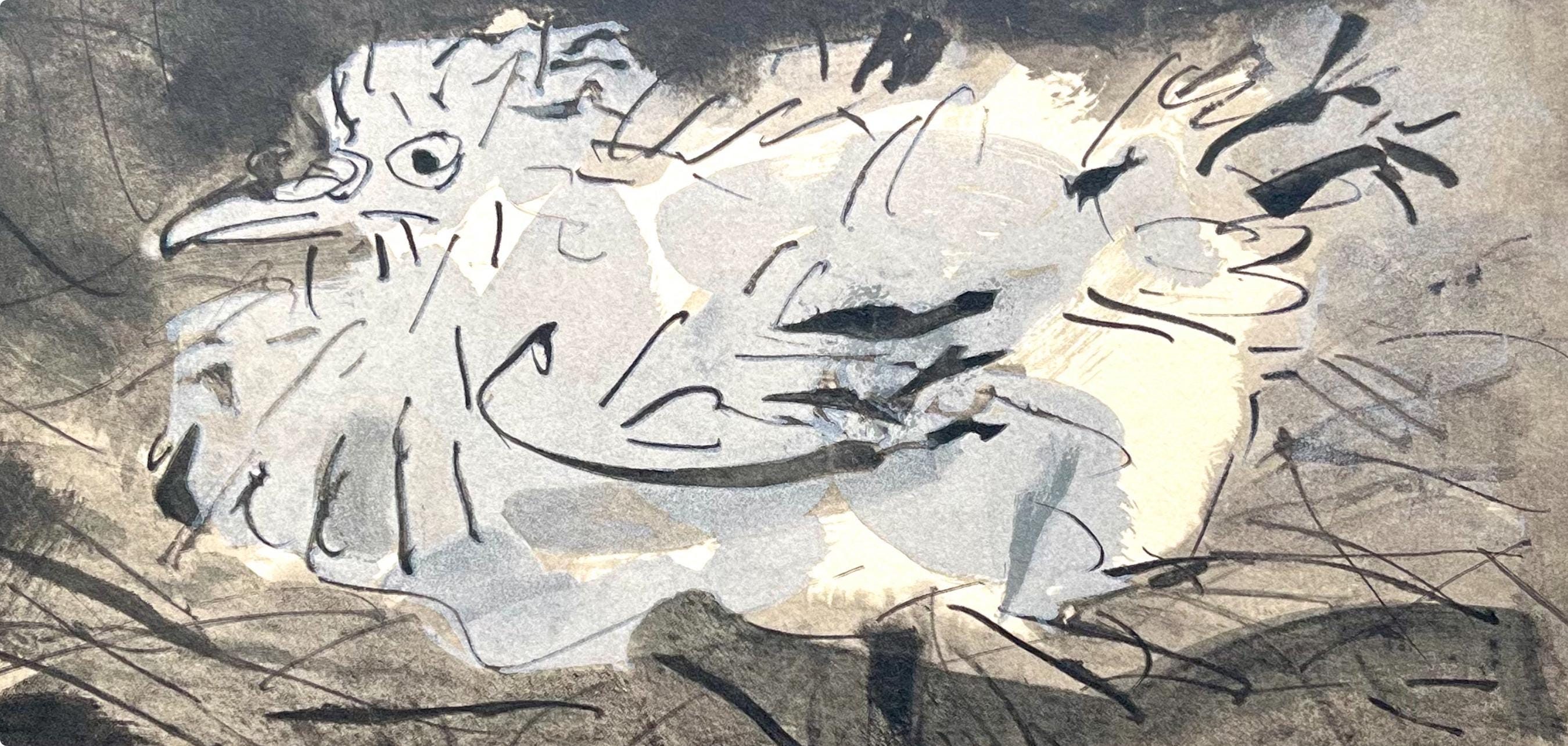 Pablo Picasso, Composition (Cramer 88), Dans l'Atelier de Picasso, Limited Edition Lithograph