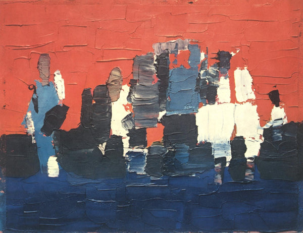 Nicolas de Staël, Composition, Nicolas de Staël, Peintres d'aujourd'hui, Limited Edition Lithograph
