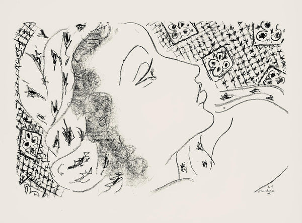 Henri Matisse, Série L, var. 4 (Duthuit 9), Henri Matisse, Dessins, Thèmes et variations, Limited Edition Lithograph