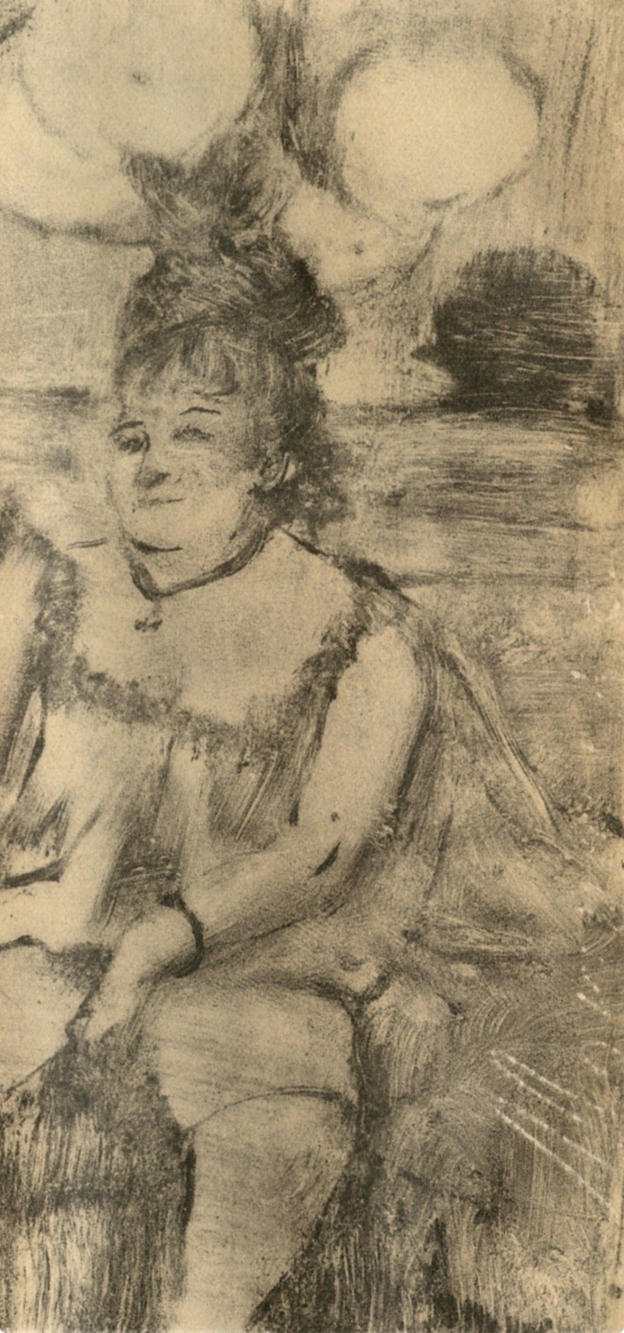 Edgar Degas, Au Salon, E. Degas Monotypes, Limited Edition Monotype