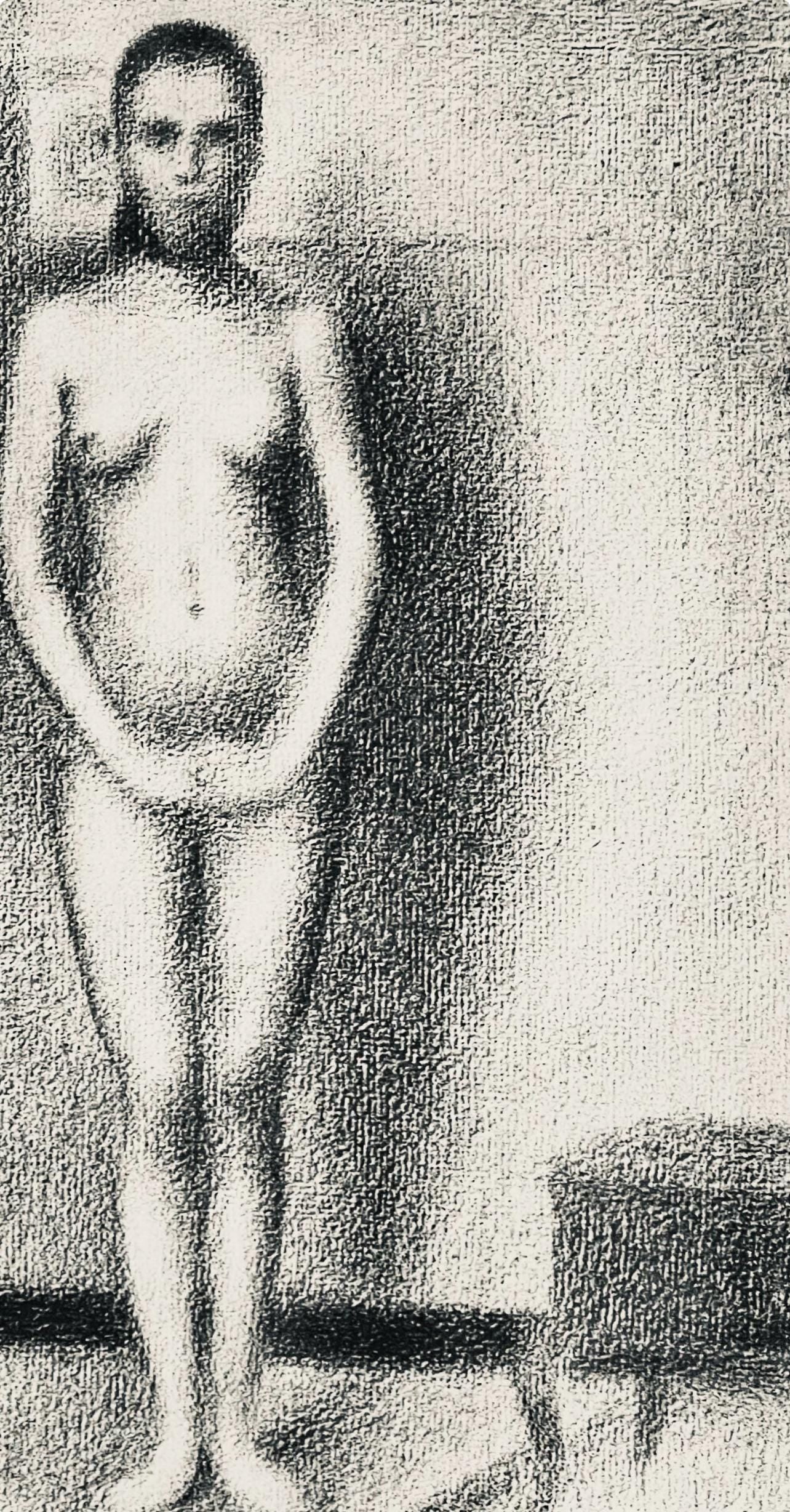 Georges Seurat, La poseuse debout, Seurat, Limited Edition Lithograph