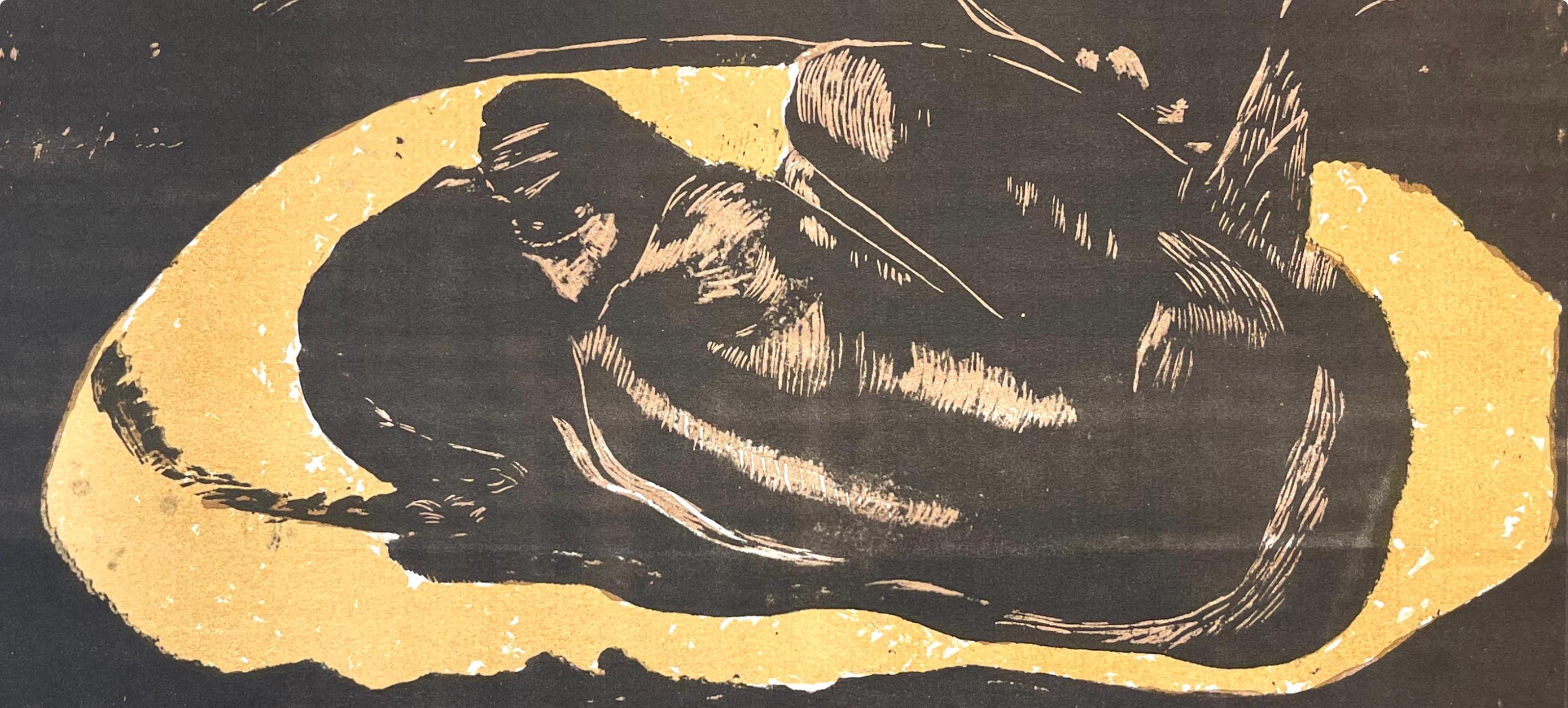 Paul Gauguin, Spirit of the Dead (Manaò tupapaú), Limited Edition Woodcut