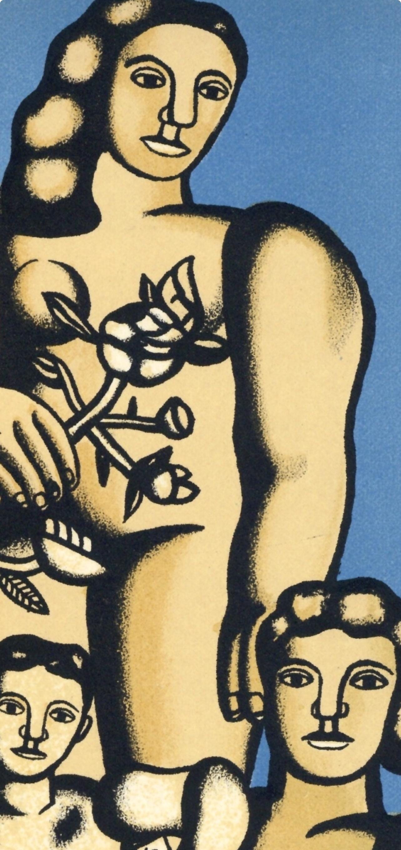Fernand Léger, Composition, Mon ami Léger, Limited Edition Lithograph