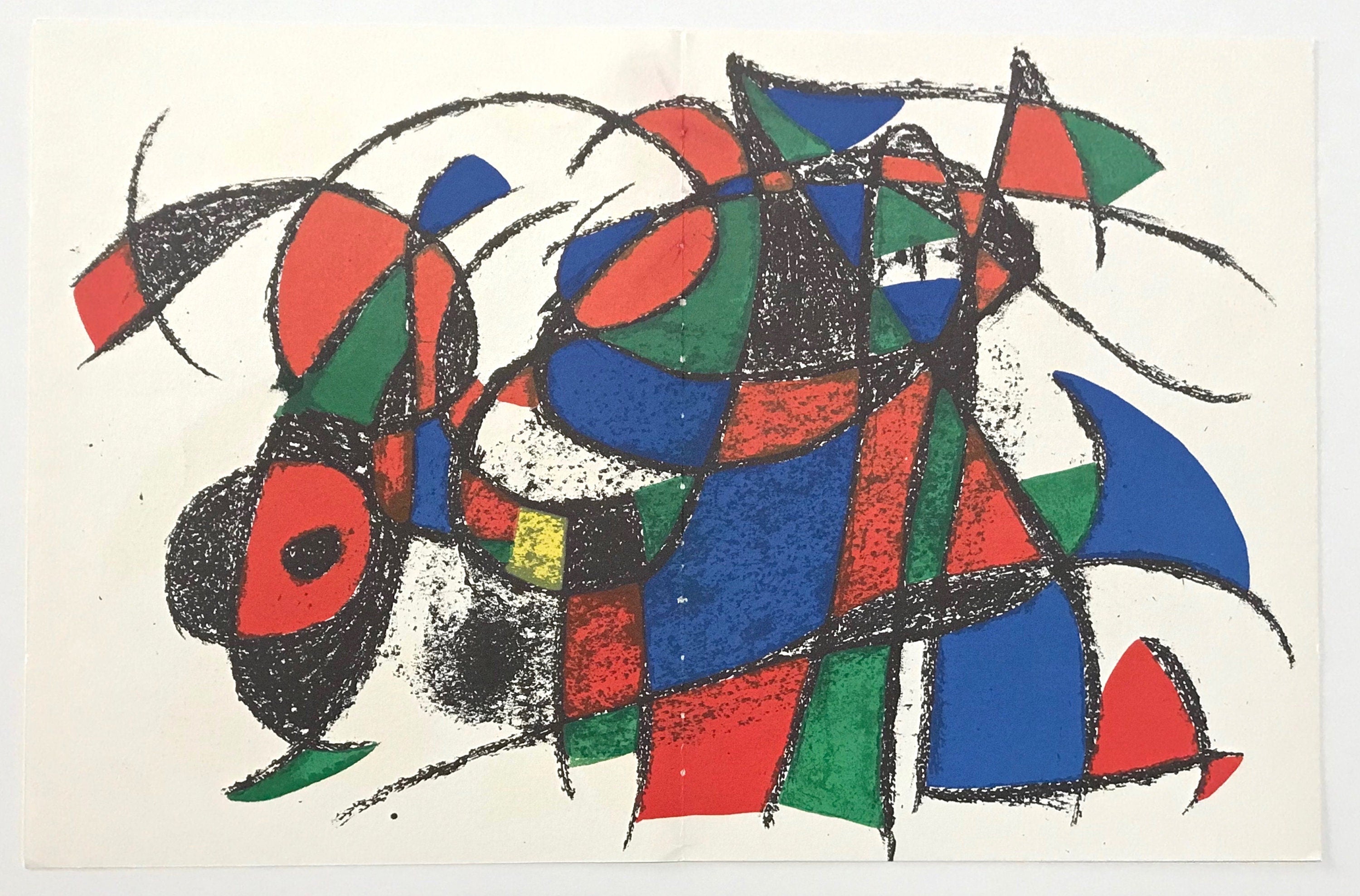 Joan Miró, Composition, (Cramer 198; Mourlot 1039), Joan Miró Lithographs, Limited Edition Lithograph