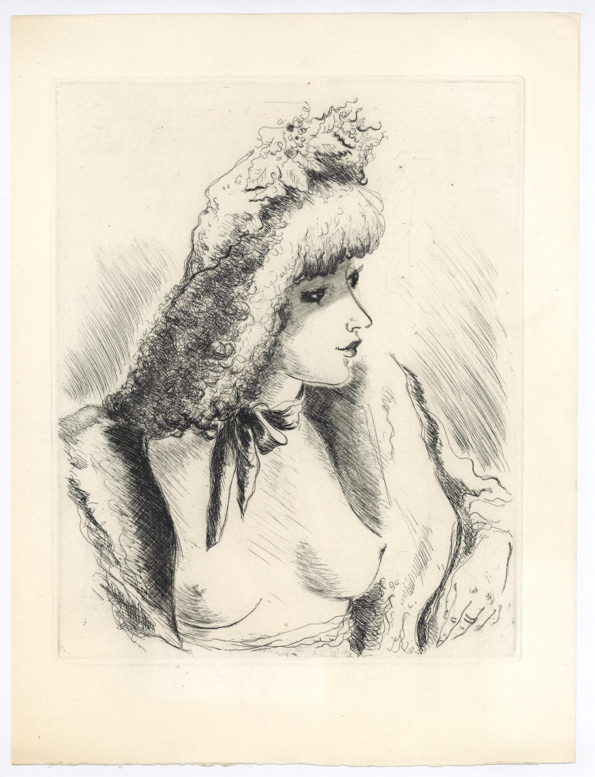 André Dignimont, Composition, Alternance, Limited Edition Etching