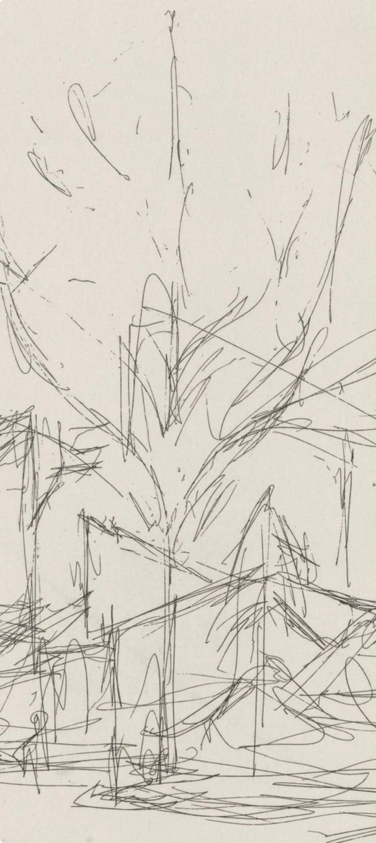 Alberto Giacometti, Composition, Feuilles éparses, Limited Edition Etching