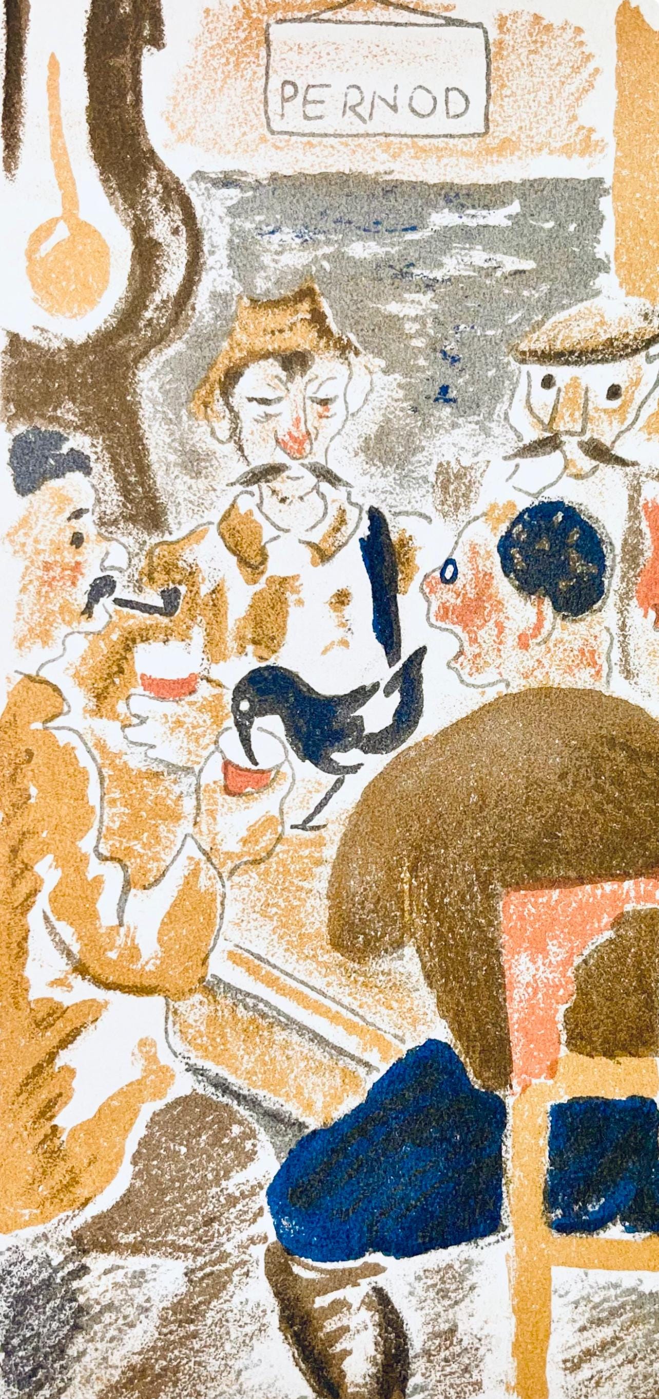 Maurice Mourlot, Composition, de Goupil a Margot, Histoires De Bêtes, Limited Edition Lithograph