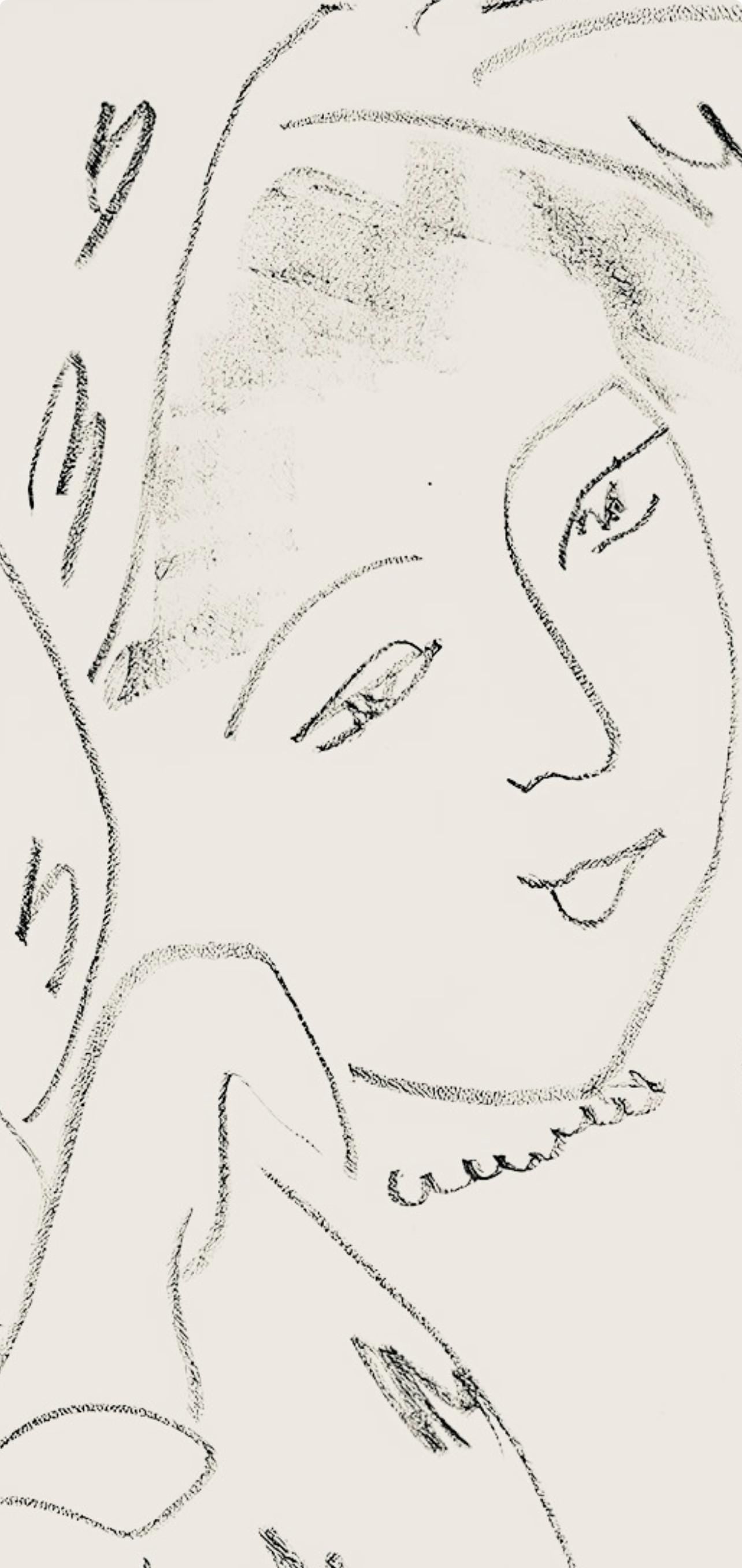 Henri Matisse, Série L, var. 14 (Duthuit 9), Henri Matisse, Dessins, Thèmes et variations, Limited Edition Lithograph
