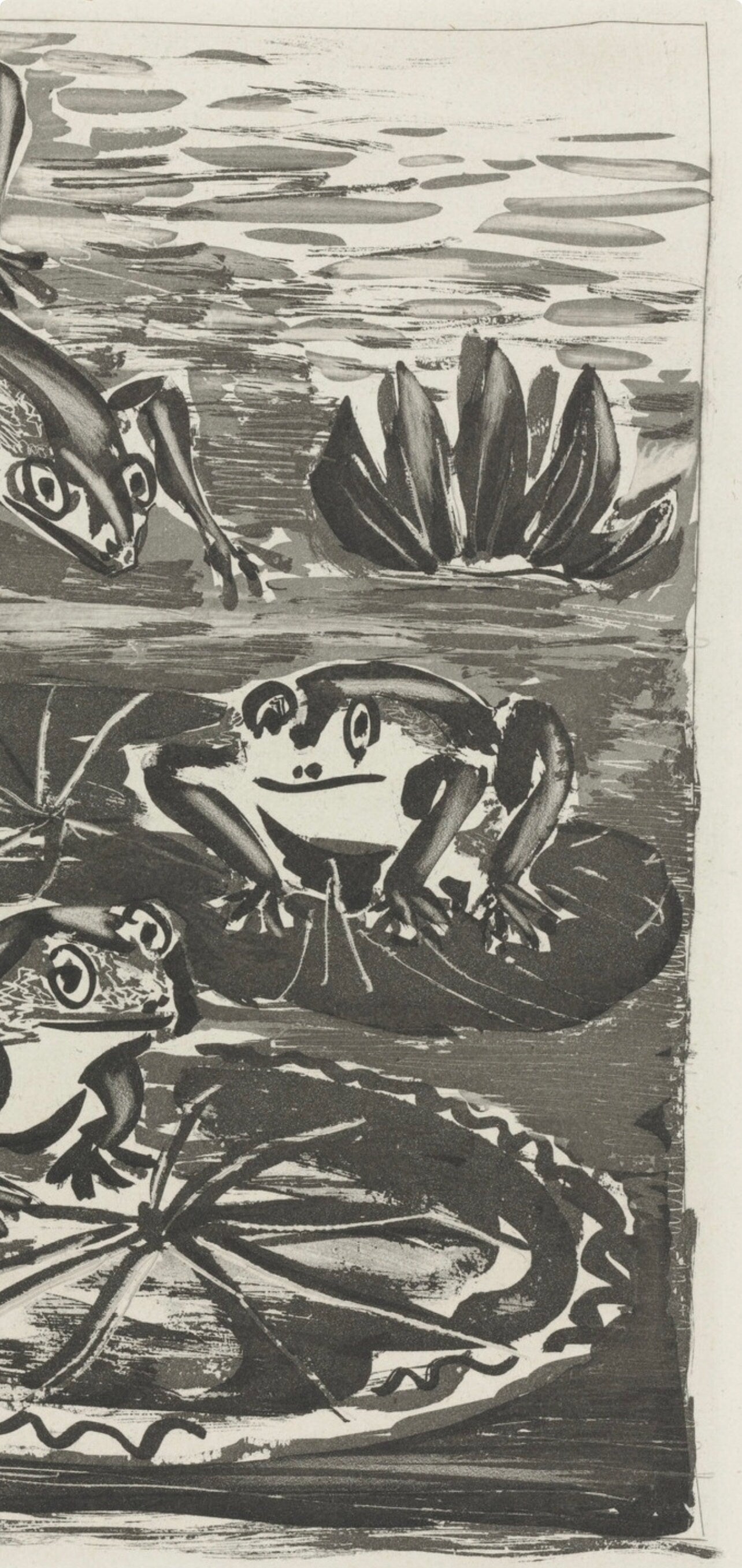 Pablo Picasso, La Grenouille, Histoire naturelle, Limited Edition Lithograph