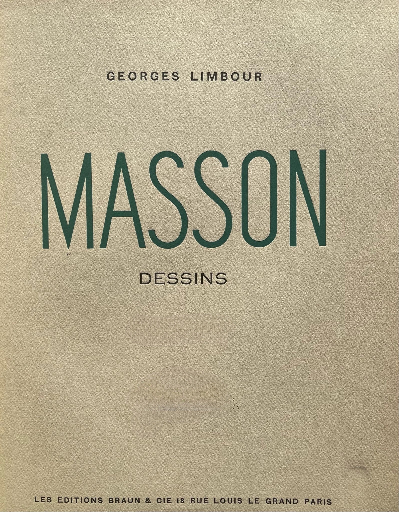 André Masson, Métamorphoses, Masson Dessins, Limited Edition Lithograph
