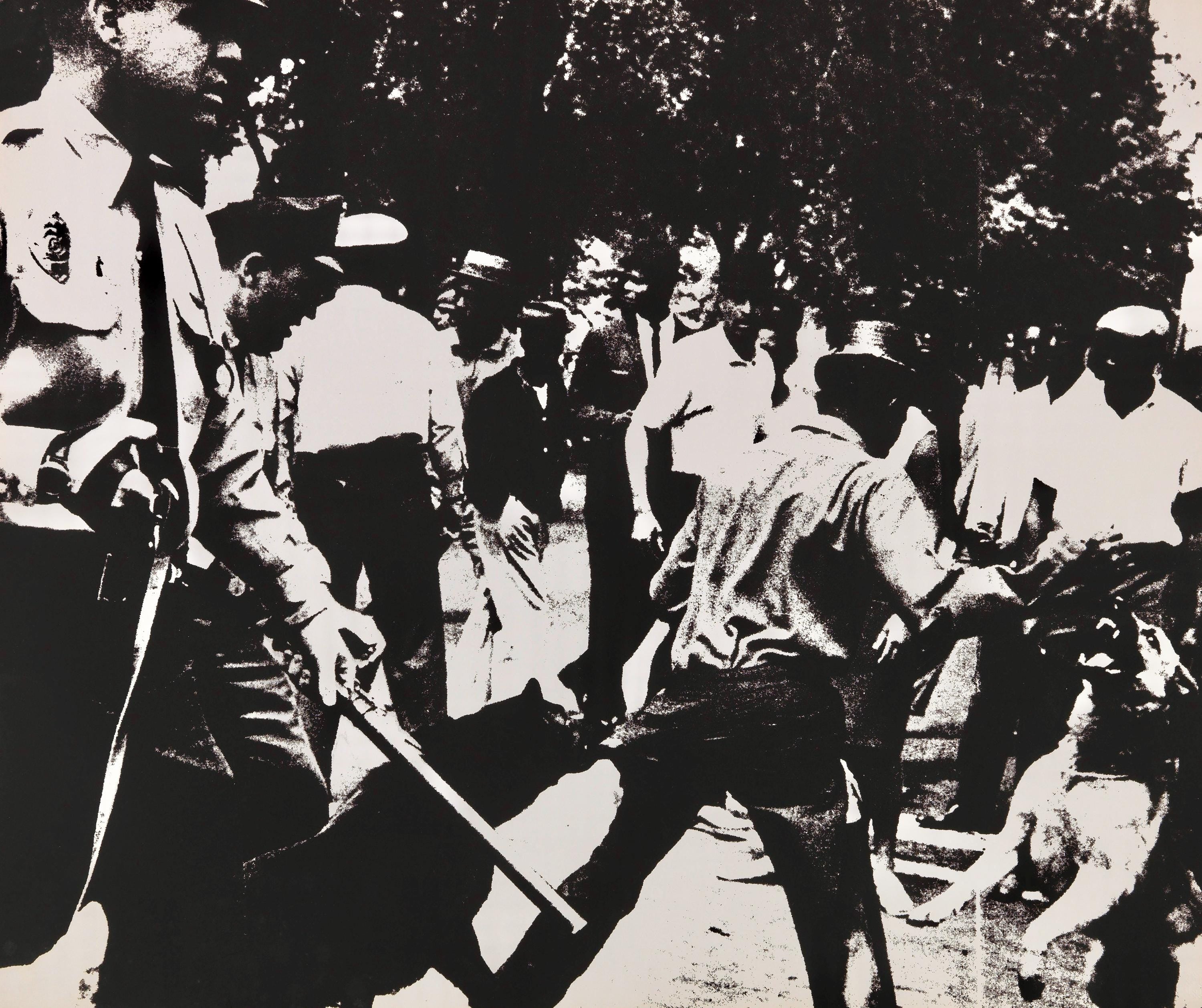 Andy Warhol, Birmingham Race Riot (Feldman/Schellmann II.3), X + X, Ten Works by Ten Painters, Limited Edition Silkscreen