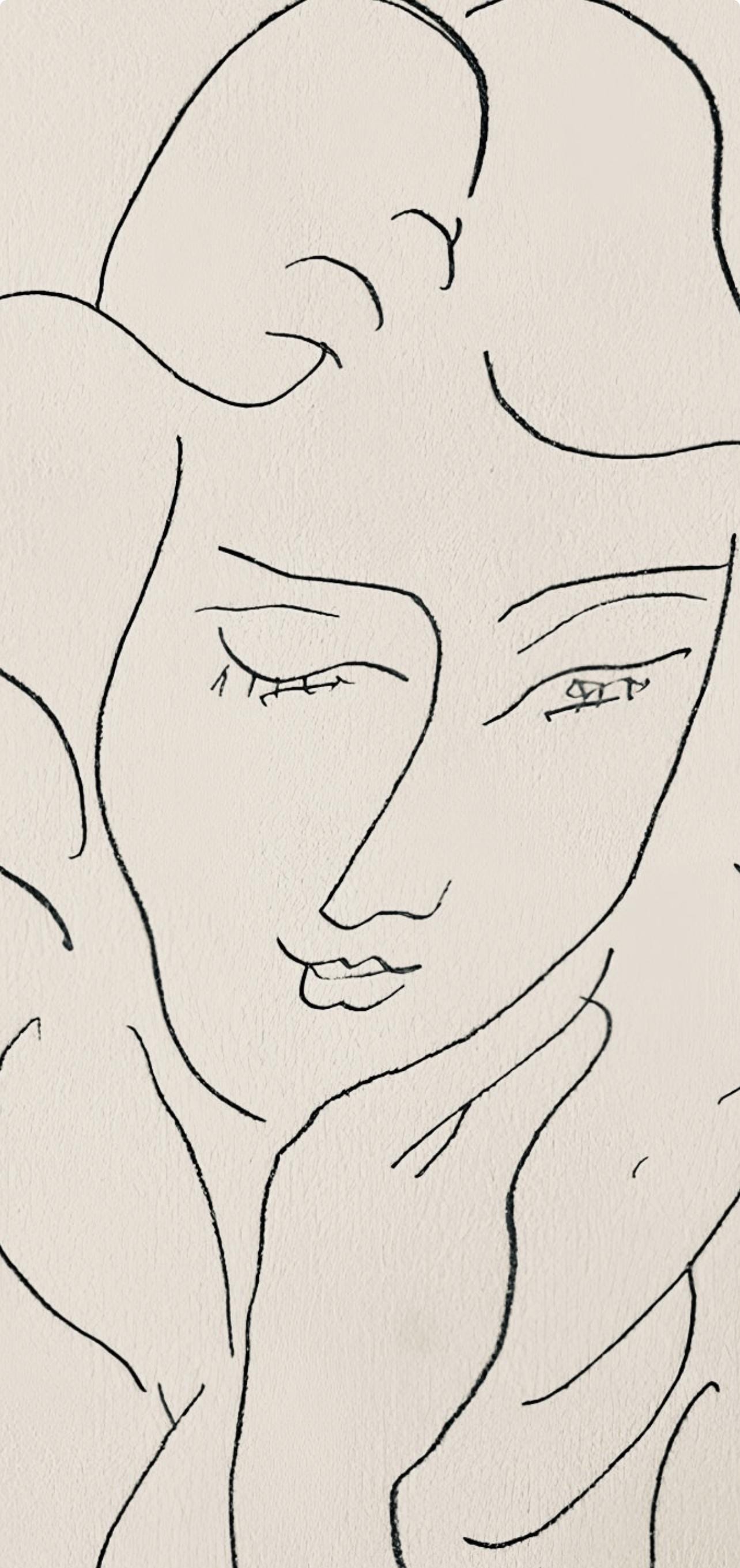 Henri Matisse, Composition, Dessins de Matisse, Hommage nº2, Limited Edition Lithograph