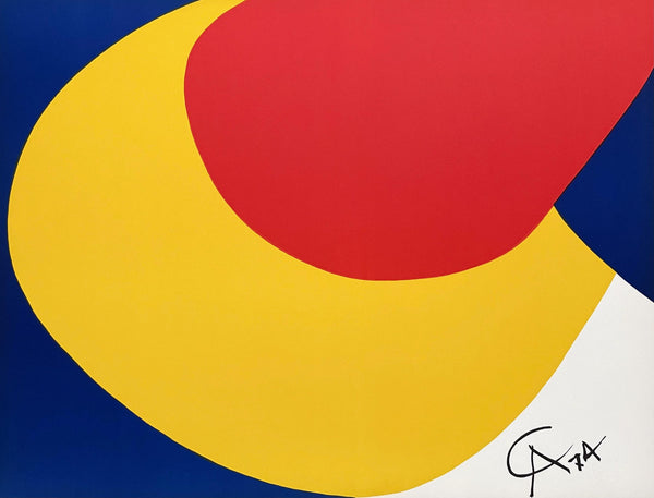 Alexander Calder, Convection, Braniff International Airways Flying Colors Collection, Limited Edition Lithograph