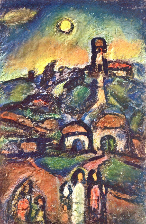 Georges Rouault, Composition, Stella Vespertina, Limited Edition Héliogravure