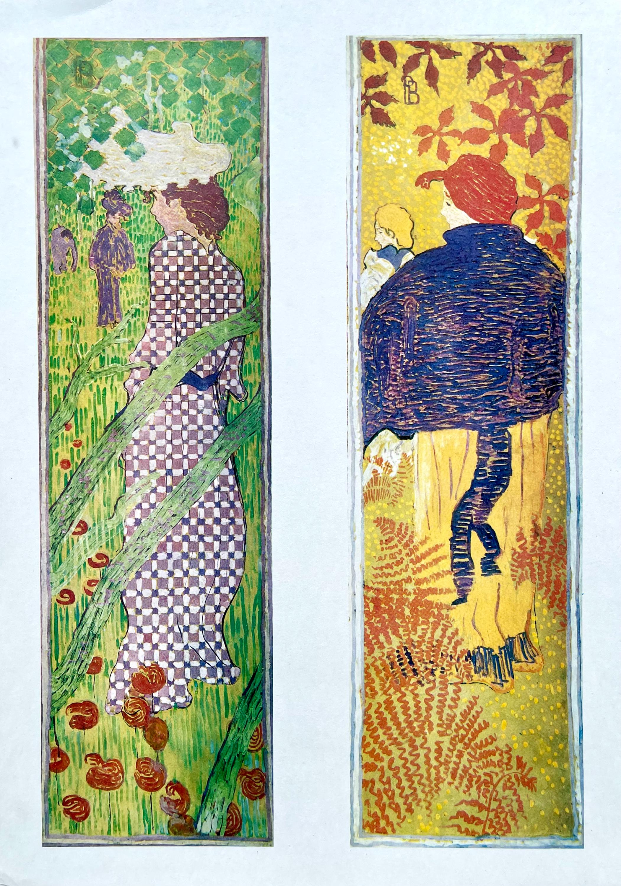 Pierre Bonnard, Composition, Derrière le miroir, Limited Edition Lithograph