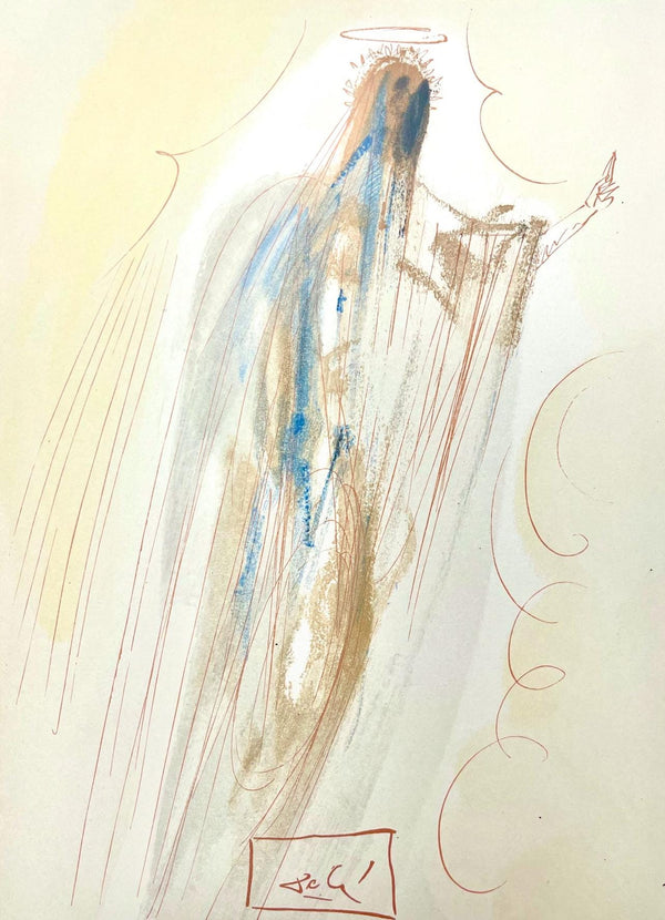 Salvador Dali, Paradies XXX (Field 189-200; Michler/Löpsinger 1039-1138), Die Göttliche Komödie, Signed, Limited Edition Woodcut