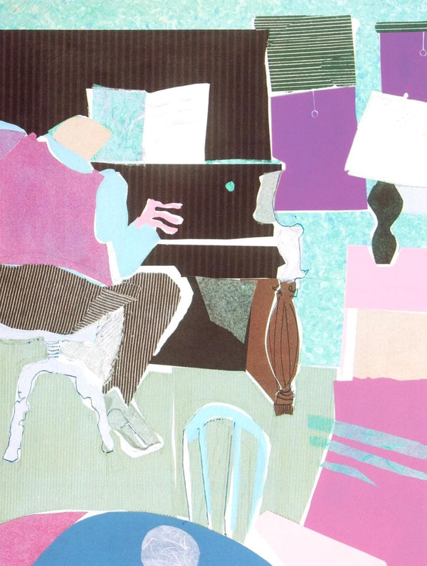 Phoebe Beasley, The Weary Blues, Sunrise Is Coming After While, Limited Edition Silkscreen