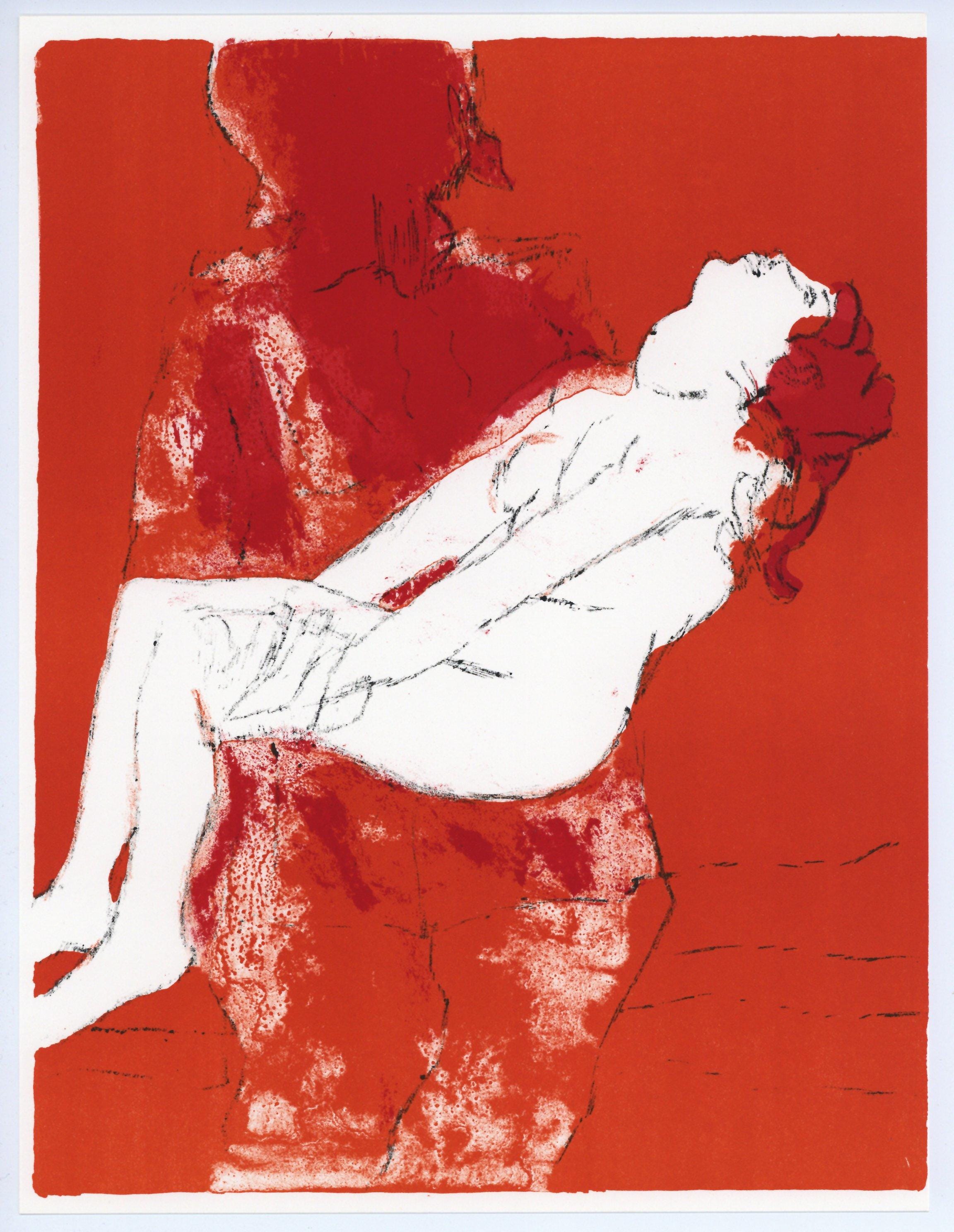 Paul Guiramand, Composition, L'Odyssée, Limited Edition Lithograph