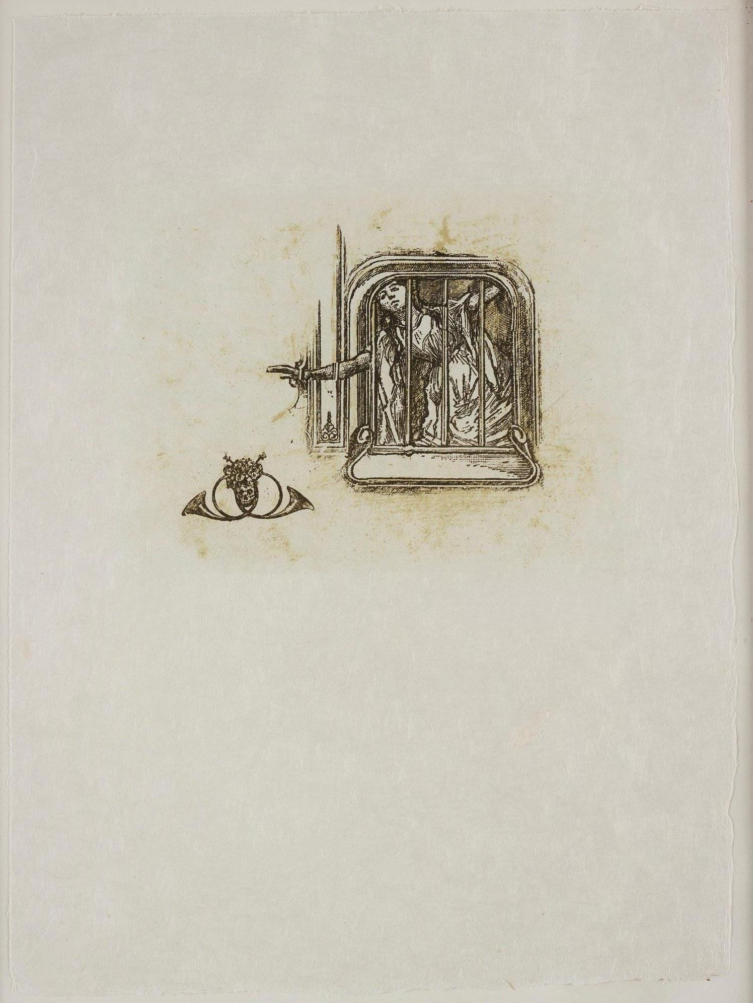 Max Ernst, Composition (Spies/Leppien 218), La Ballade du Soldat, Limited Edition Lithograph