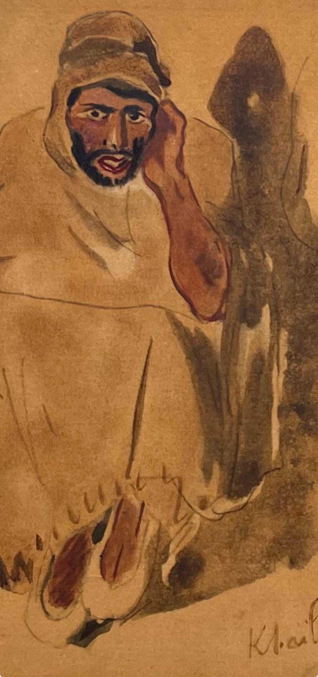 Eugène Delacroix, Composition, Trente et un Dessins et Aquarelles du Maroc, Limited Edition Lithograph