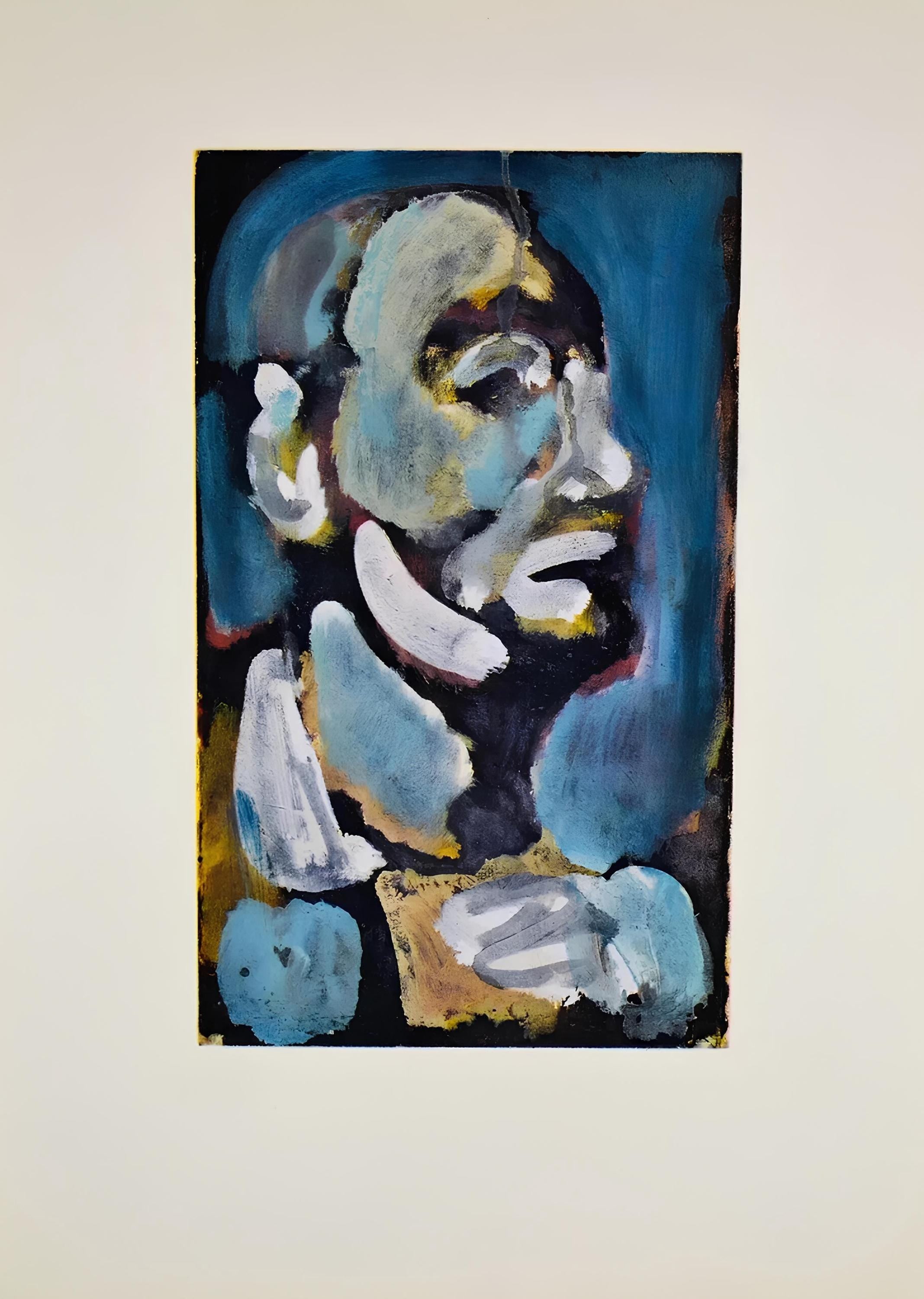 Georges Rouault, Composition, Visages, dix études de l'Atelier reproduites en fac-similés, Limited Edition Lithograph