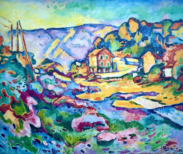 Georges Braque, L'Estaque, l’Hommage à Georges Braque, Derrière le miroir, Limited Edition Lithograph