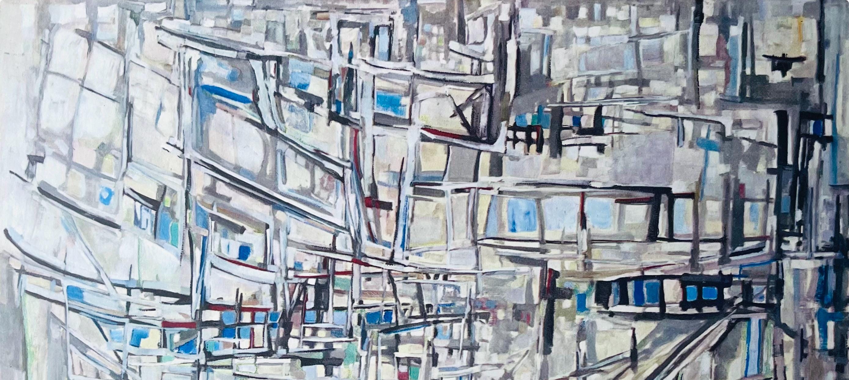 Vieira da Silva, Composition, Vieira da Silva, Peintres d'aujourd'hui, Limited Edition Lithograph