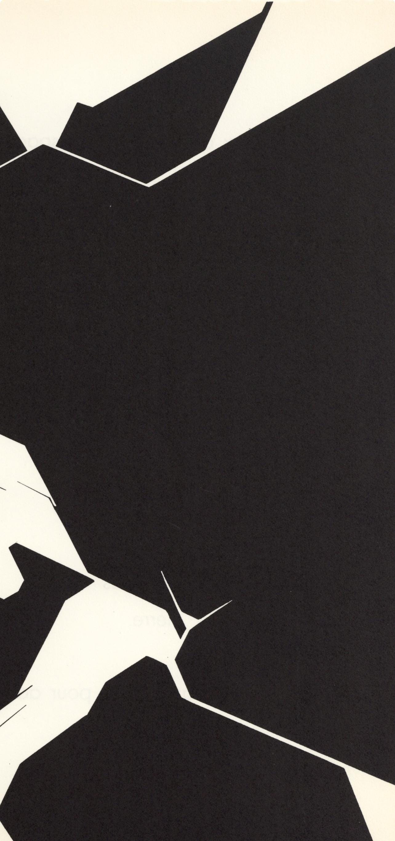 Pablo Palazuelo, Composition, Derrière le miroir, Limited Edition Lithograph