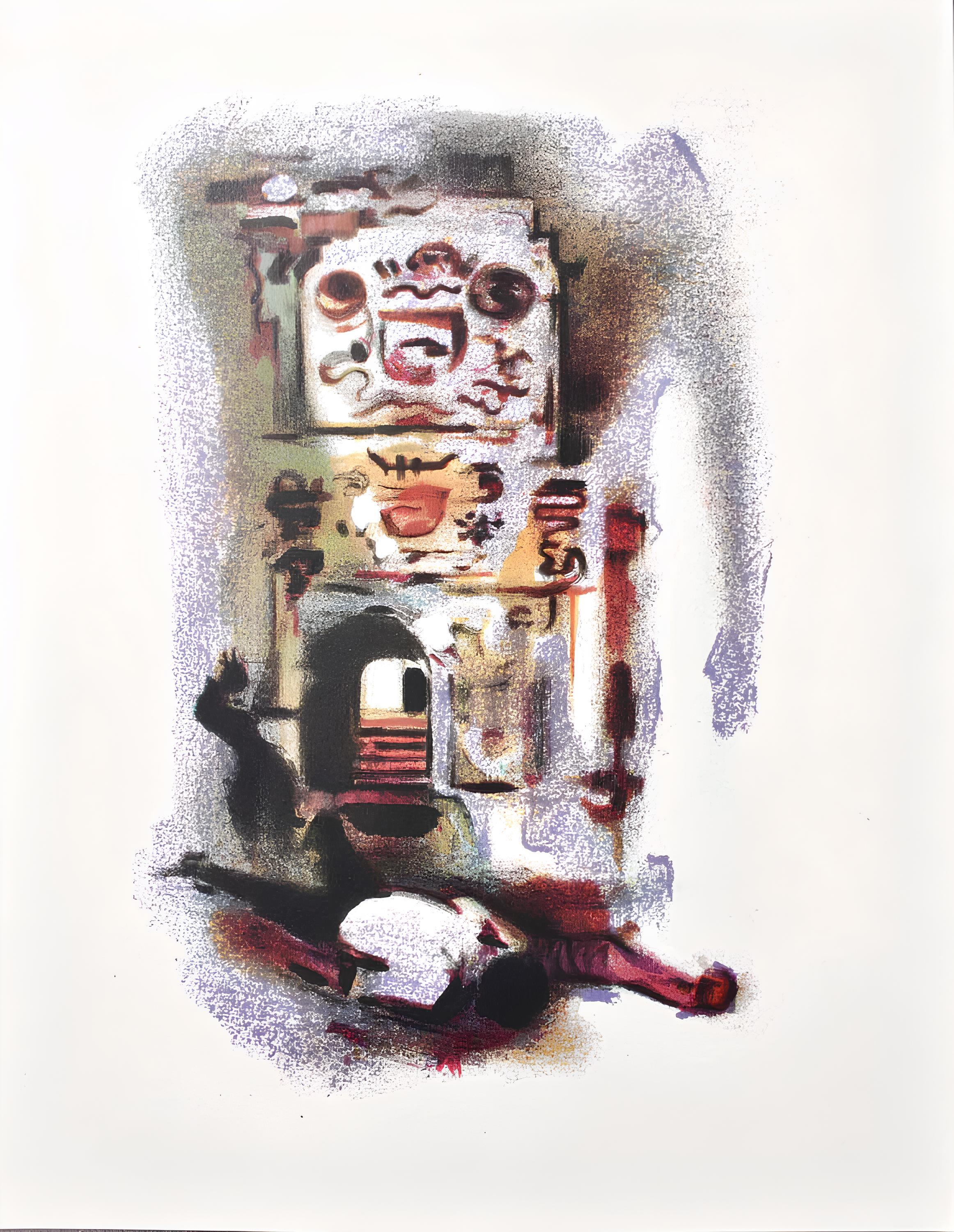 Alexandre Garbell, Composition, Œuvres complètes d'Albert Camus, Limited Edition Lithograph