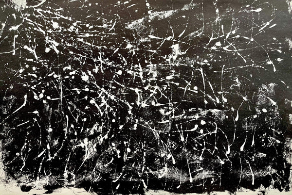 François Fiedler, Composition, Derrière le miroir, Limited Edition Lithograph