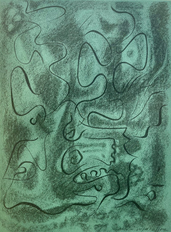 André Masson, Crâne d'élan dans la forêt, Masson Dessins, Limited Edition Lithograph