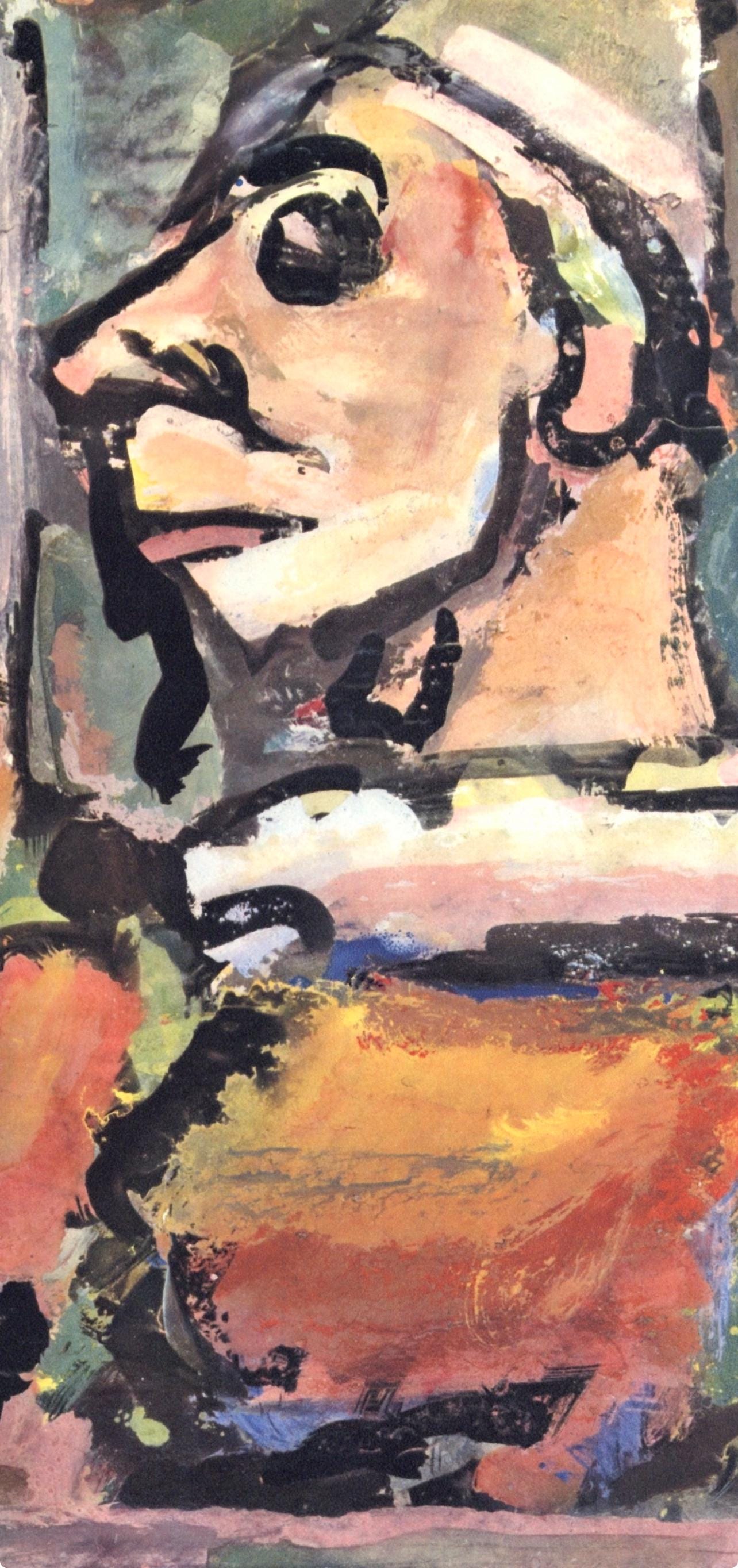 Georges Rouault, Composition, Divertissement, Limited Edition Lithograph