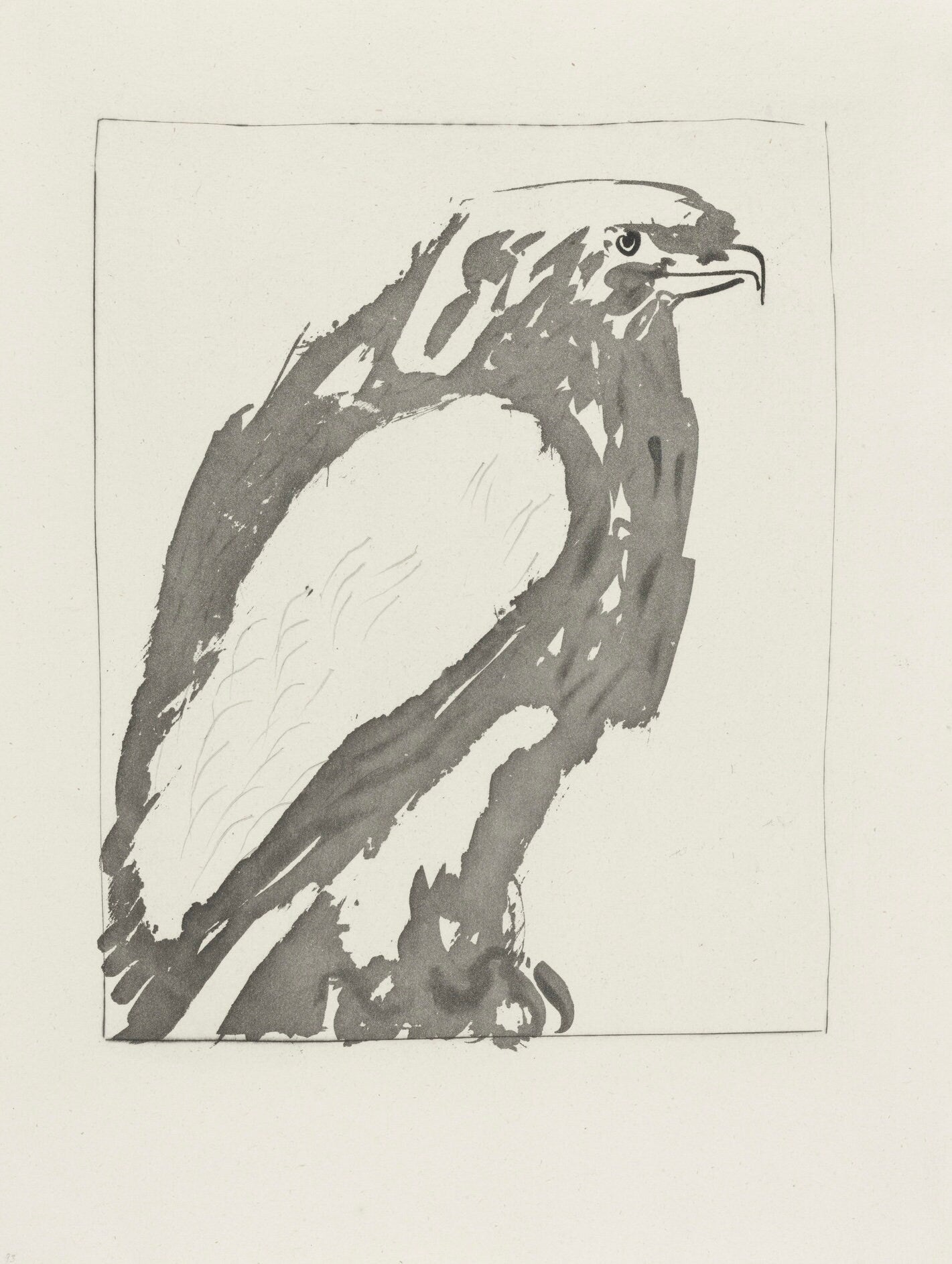 Pablo Picasso, L'Aigle, Histoire naturelle, Limited Edition Lithograph