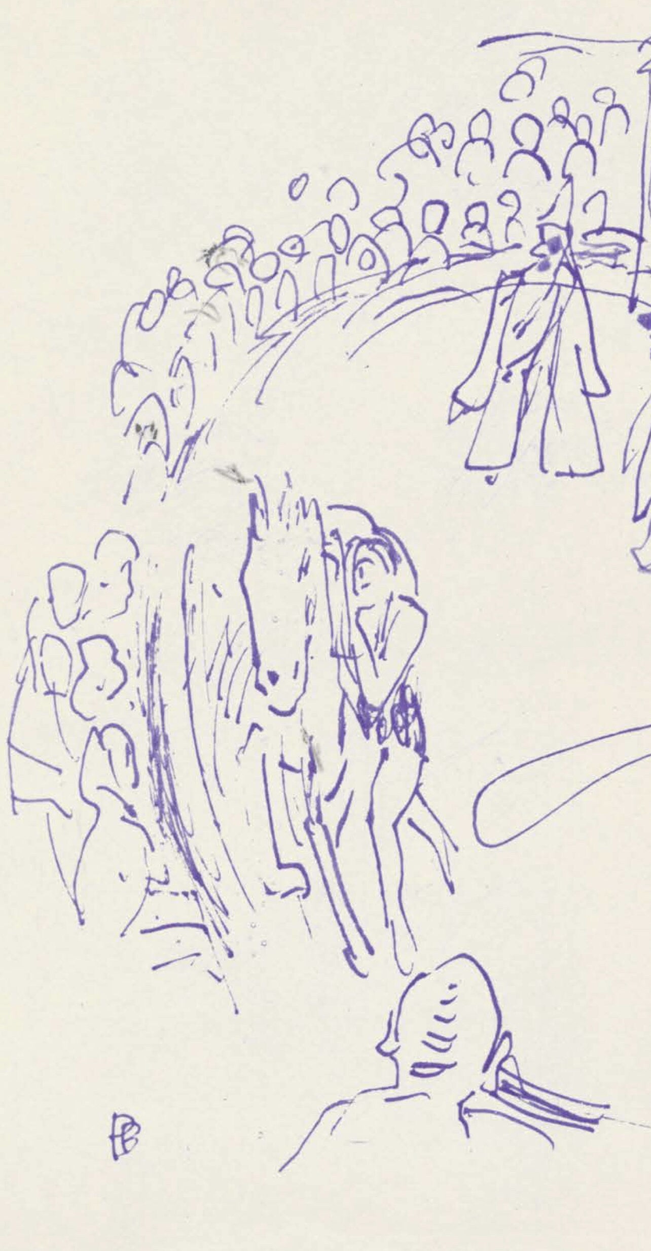 Pierre Bonnard, Composition (Terrasse 54), Pierre Bonnard Correspondences, Limited Edition Lithograph