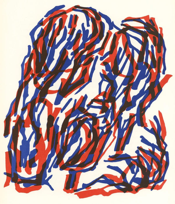 Raoul Ubac, Composition, Derrière le miroir, Limited Edition Lithograph