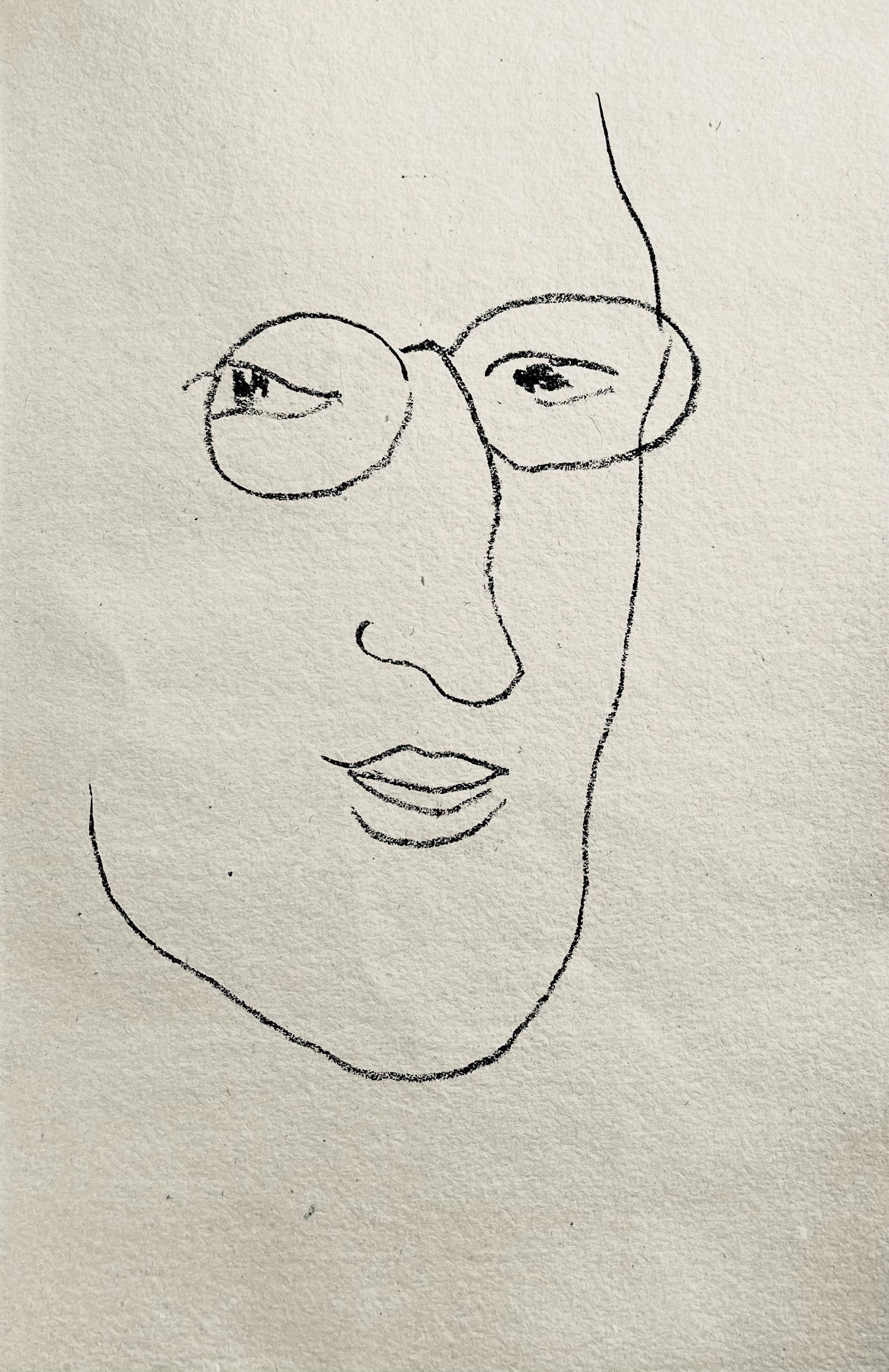 Henri Matisse, Lithographie VIII (Duthuit 20), Repli, Gravures de Henri Matisse, Limited Edition Lithograph
