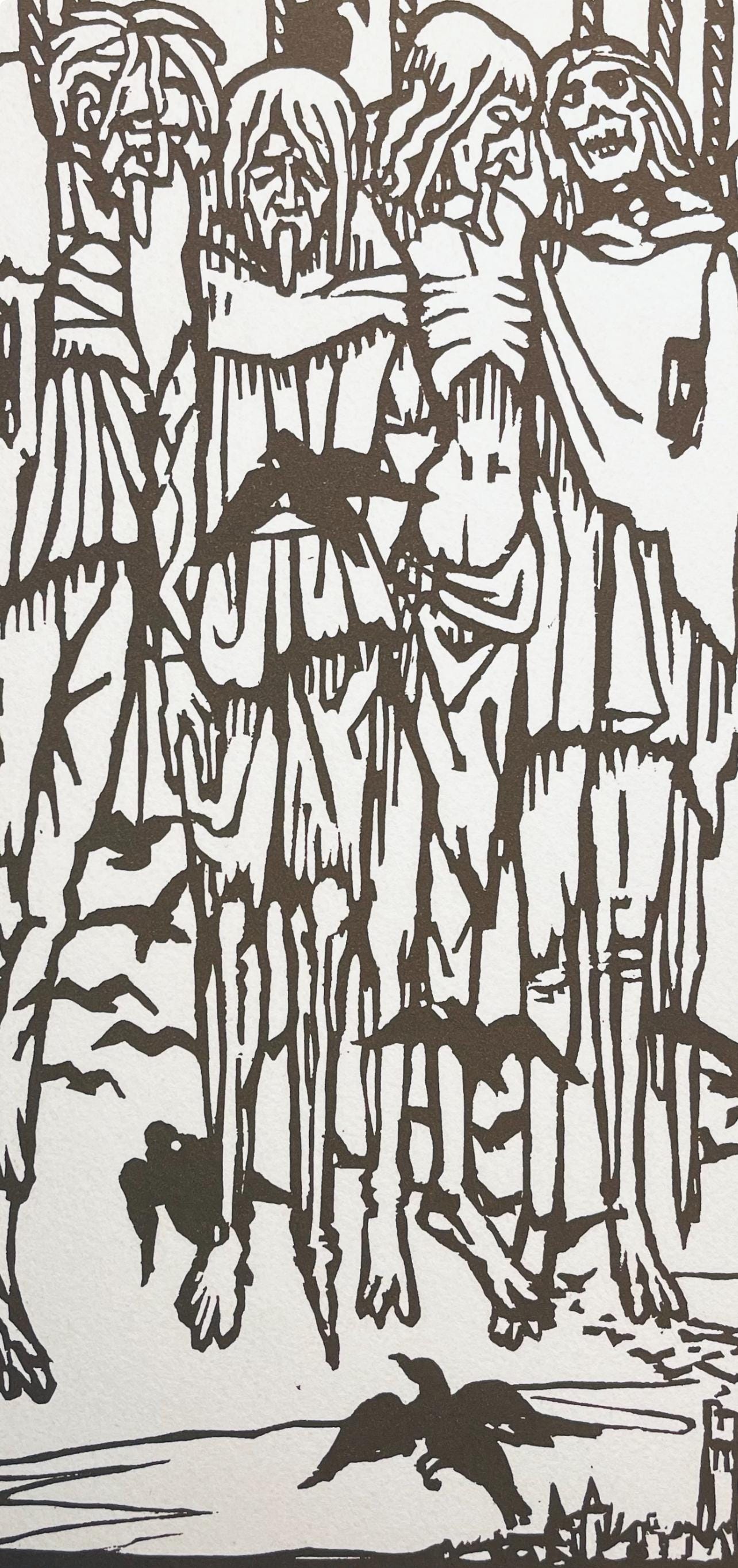 Émile Bernard, Composition, Éloge de Émile Bernard, Limited Edition Woodcut