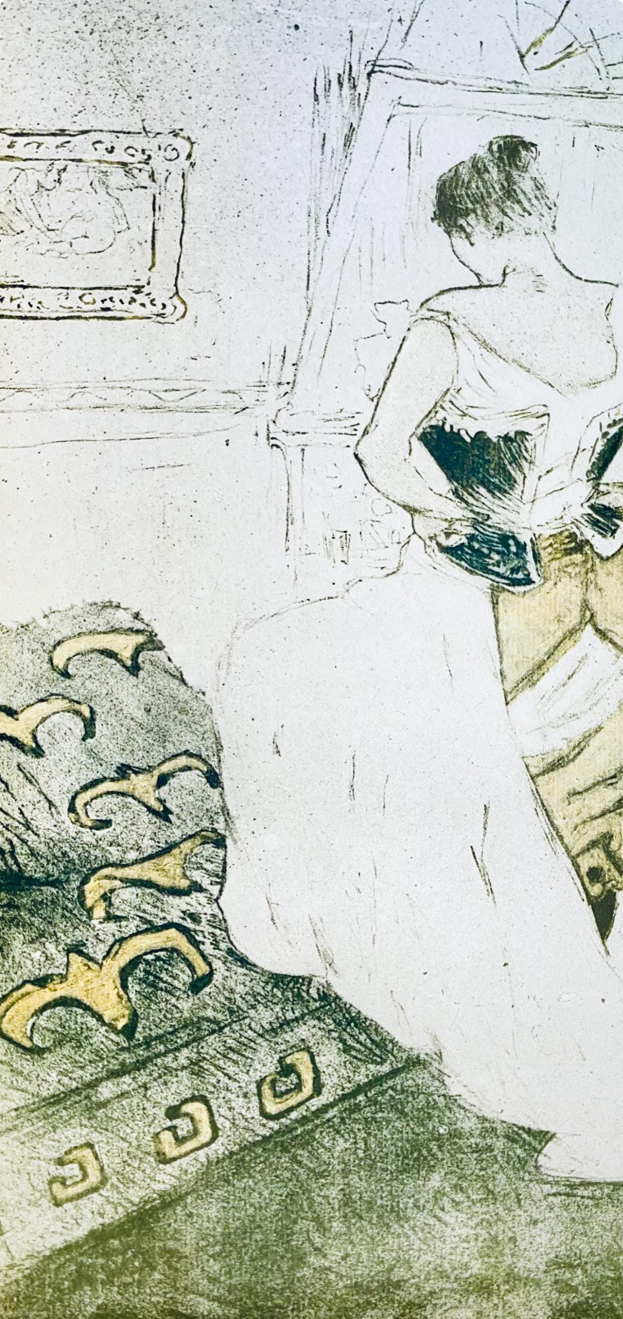 Henri de Toulouse-Lautrec, Composition, Images de Lautrec, 21 Planches en Couleurs, Collezione dell'Obelisco, Limited Edition Lithograph