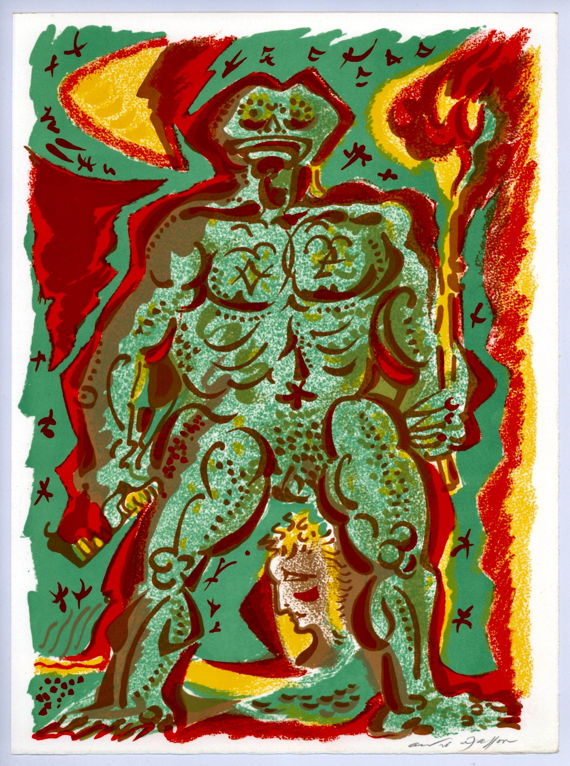 André Masson, Composition, Variations sur l'imaginaire, Limited Edition Lithograph