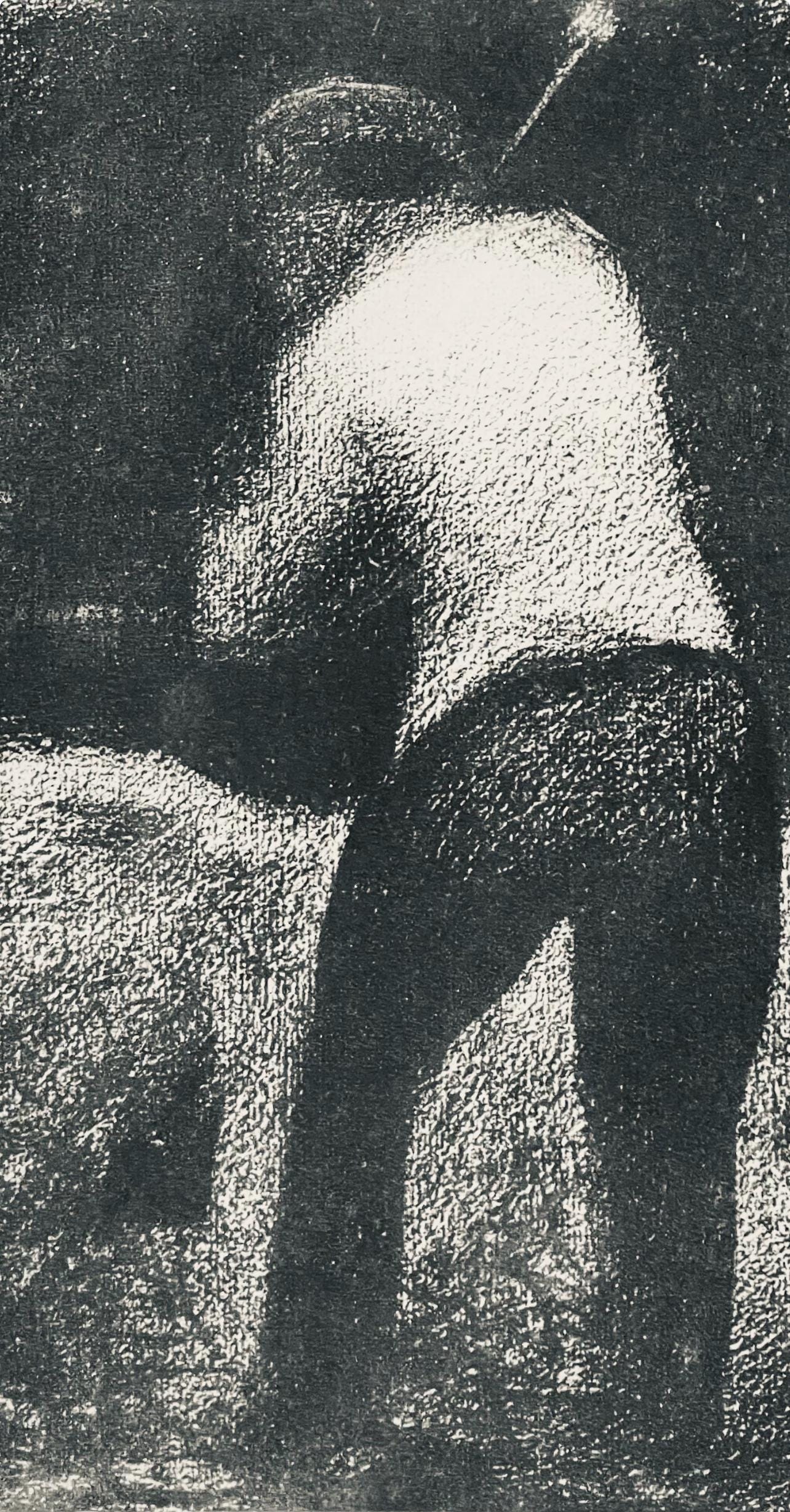 Georges Seurat, Le casseur de pierres, Seurat, Limited Edition Lithograph