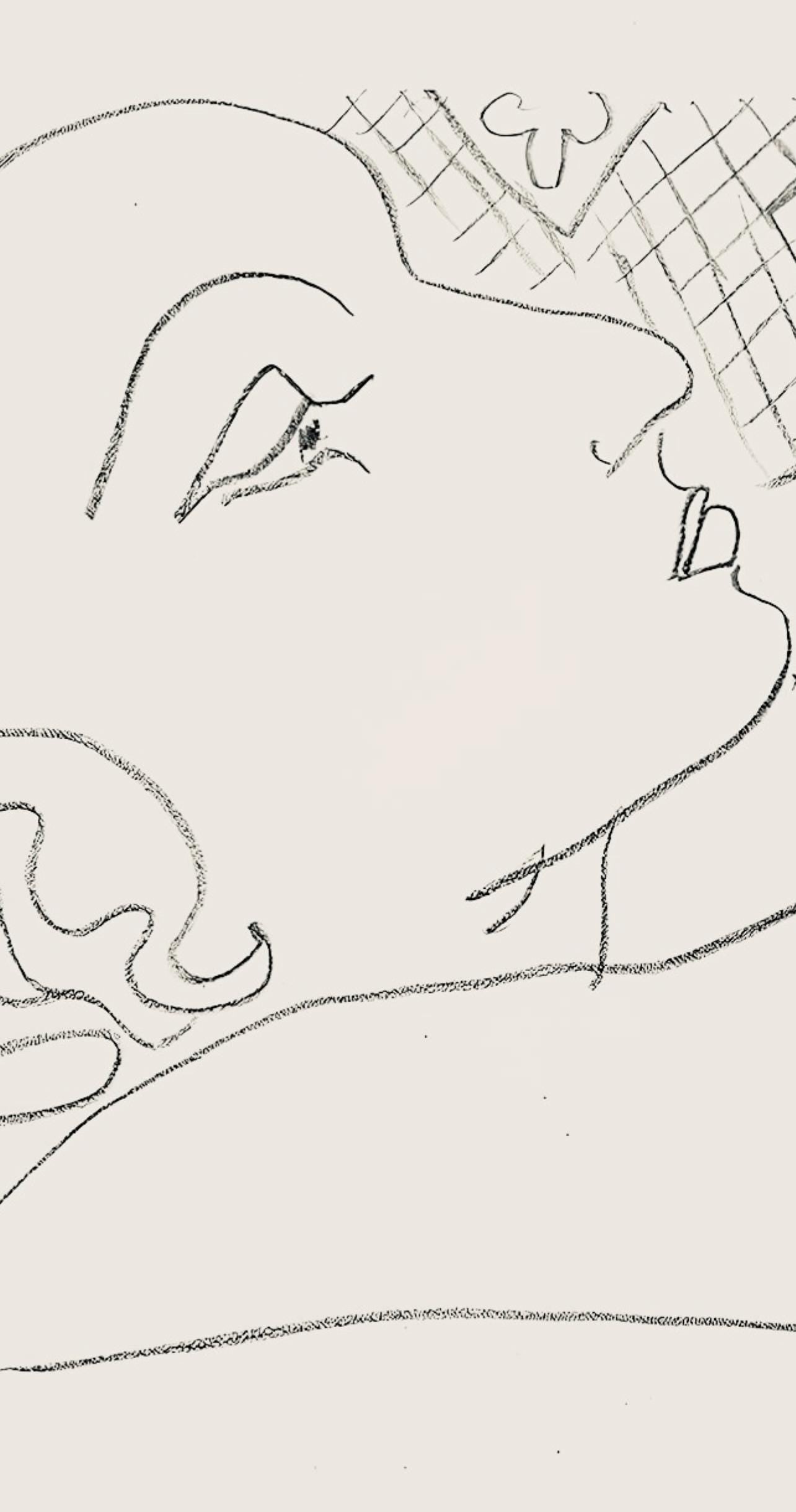 Henri Matisse, Série Z, var. 2 (Duthuit 9), Henri Matisse, Dessins, Thèmes et variations, Limited Edition Lithograph