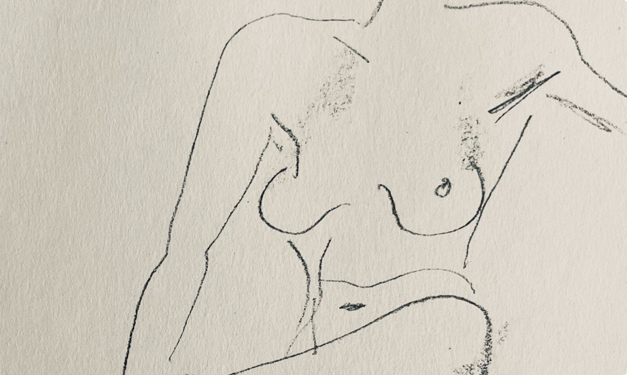 Henri Matisse, Composition (Dutel 3), Dessins de Henri-Matisse, Limited Edition Lithograph