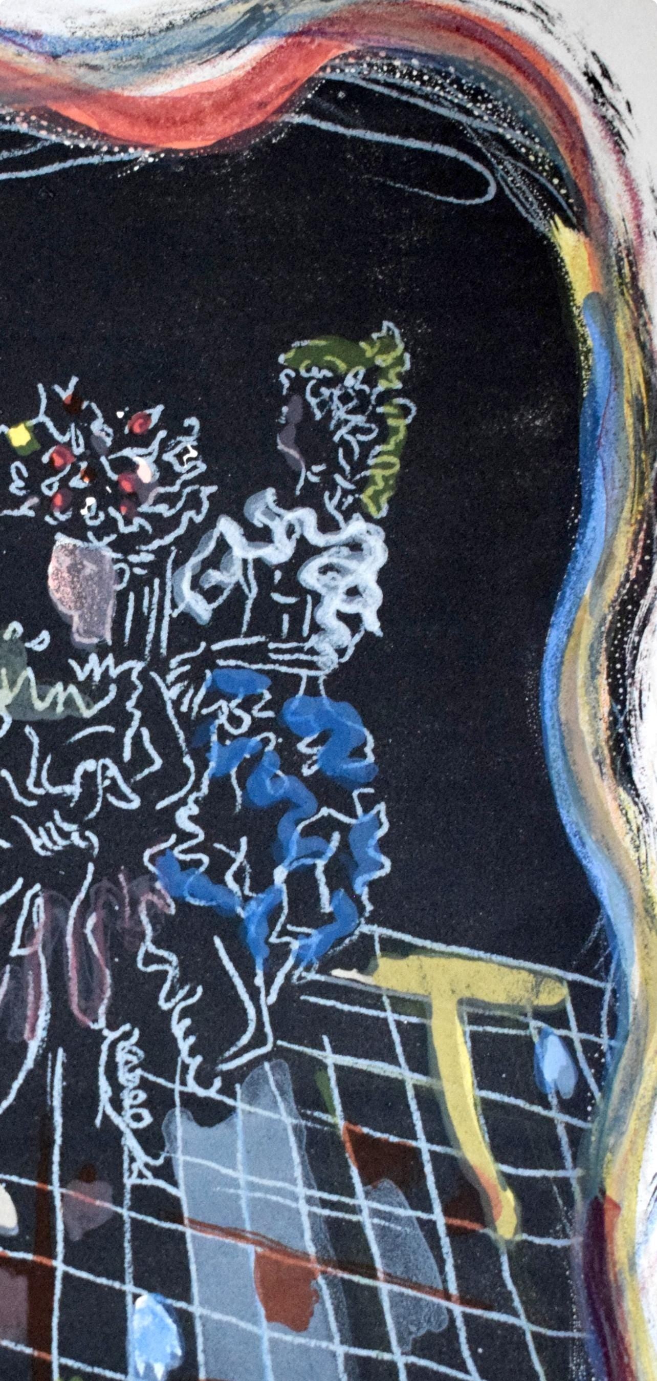 Constantin Terechkovitch, Composition, Les Peintres mes amis, Limited Edition Lithograph