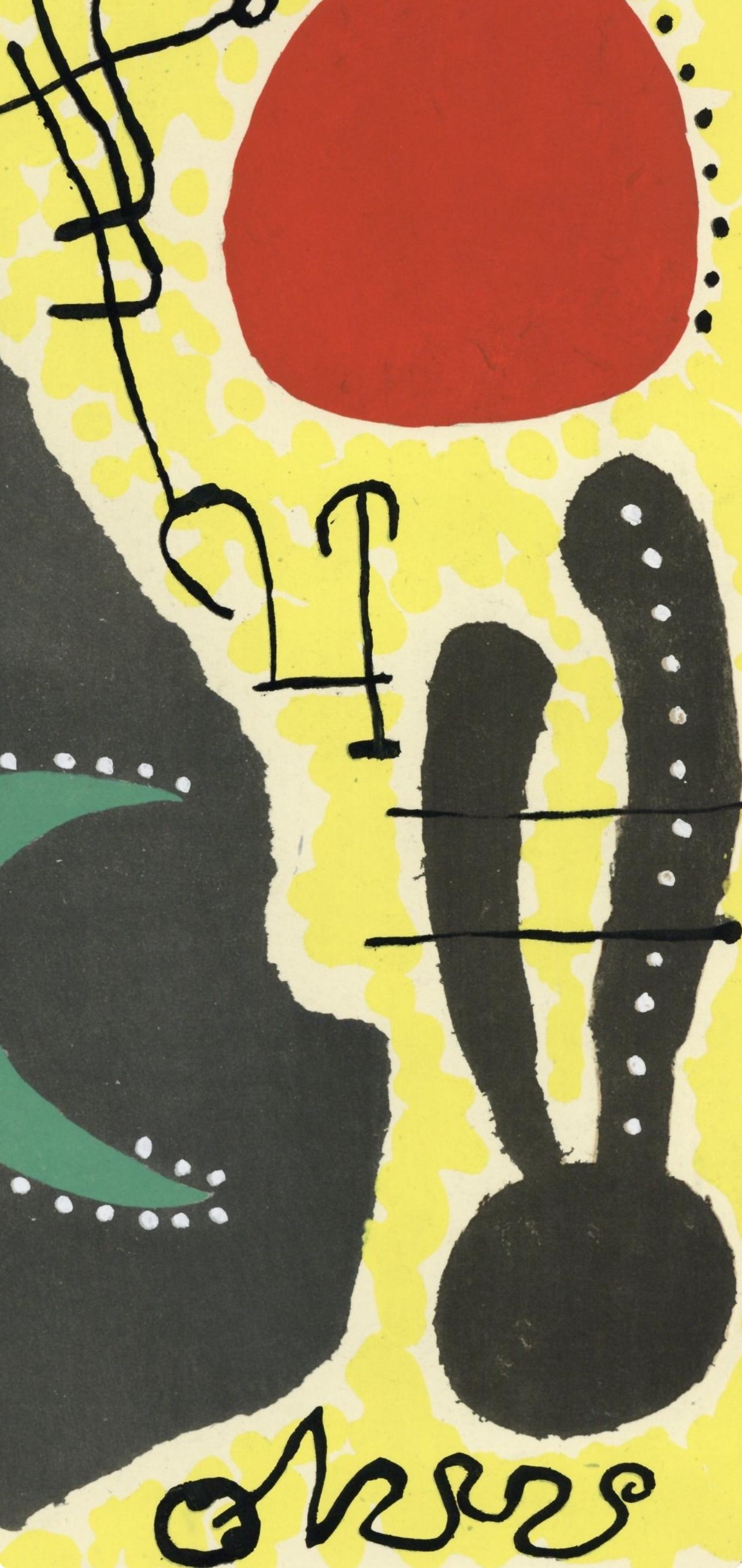 Joan Miró, Composition, XXe siècle, Limited Edition Lithograph