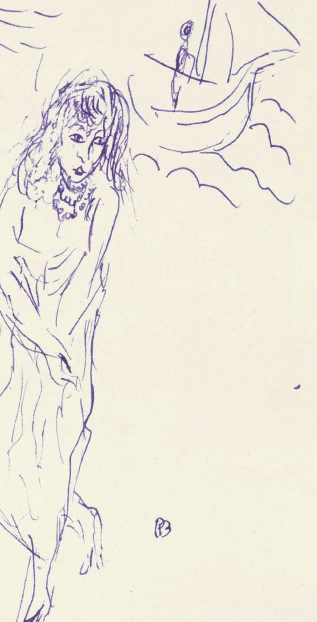 Pierre Bonnard, Composition (Terrasse 54), Pierre Bonnard Correspondences, Limited Edition Lithograph