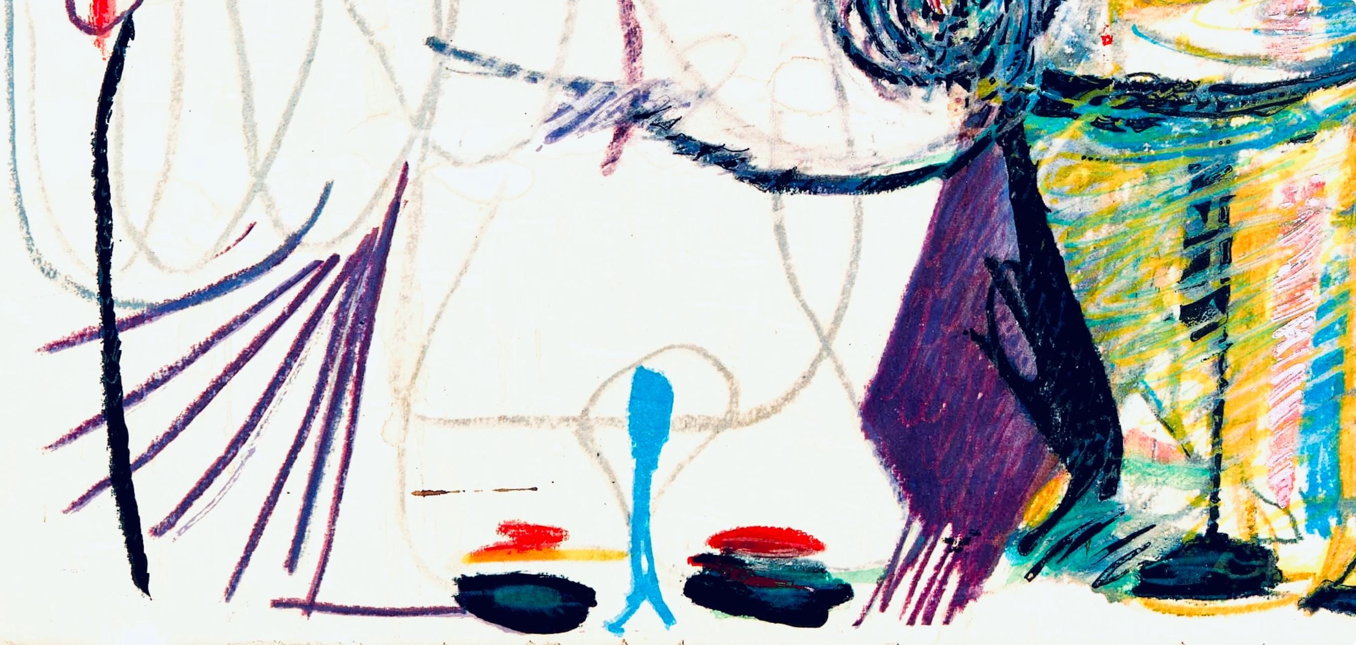Pablo Picasso, Composition (Orozco 193-204), Au Baiser D'Avignon, Limited Edition Lithograph