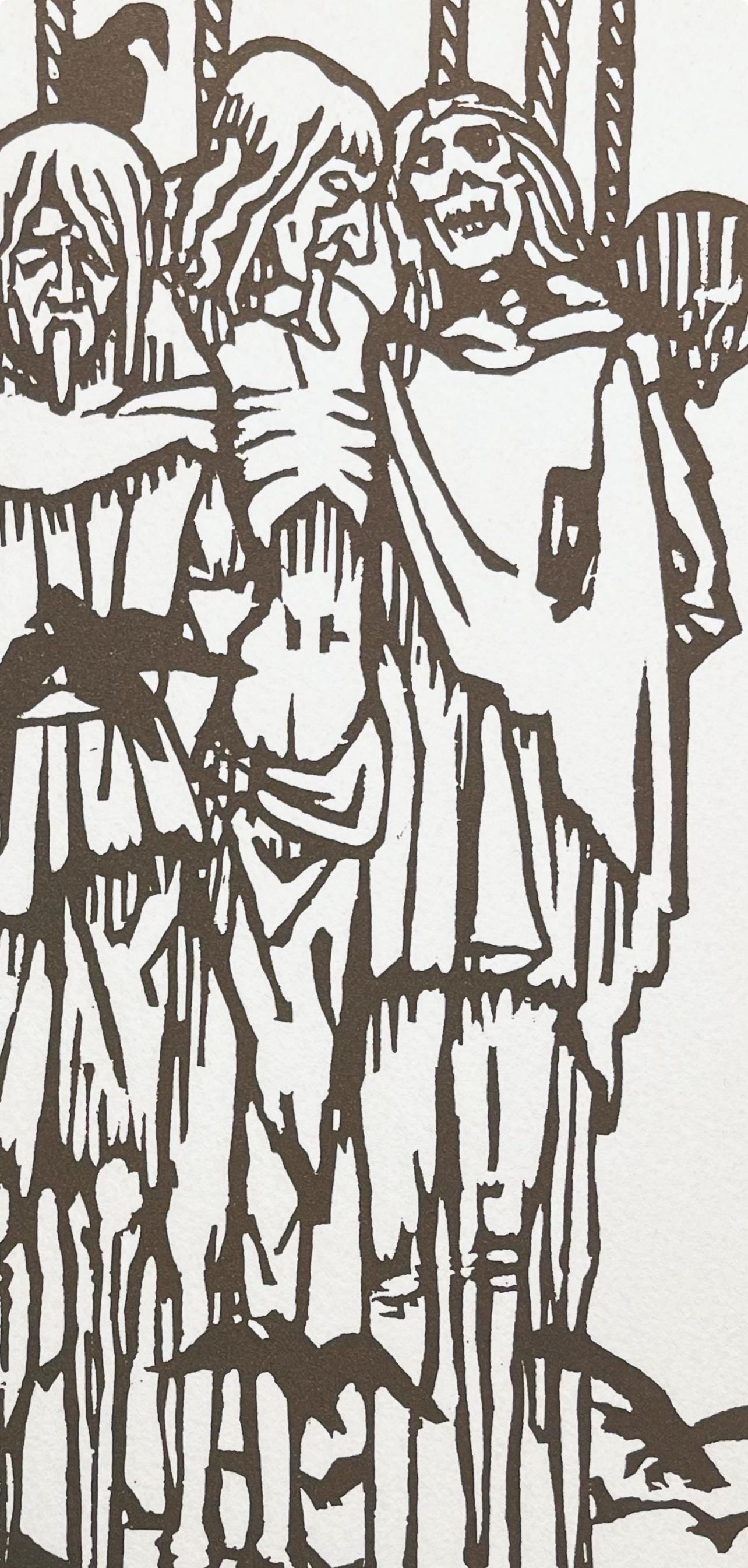Émile Bernard, Composition, Éloge de Émile Bernard, Limited Edition Woodcut